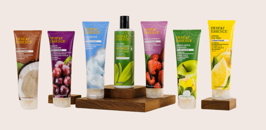 Desert Essence hat insgesamt sechs Produktlinien, die speziell auf die unterschiedlichen Bedürfnisse von strukturieren Haartypen abgestimmt sind.