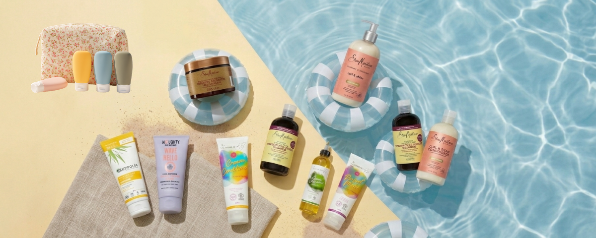 Locken auf Reisen: Platzsparend packen und Curls im Urlaub perfekt pflegen