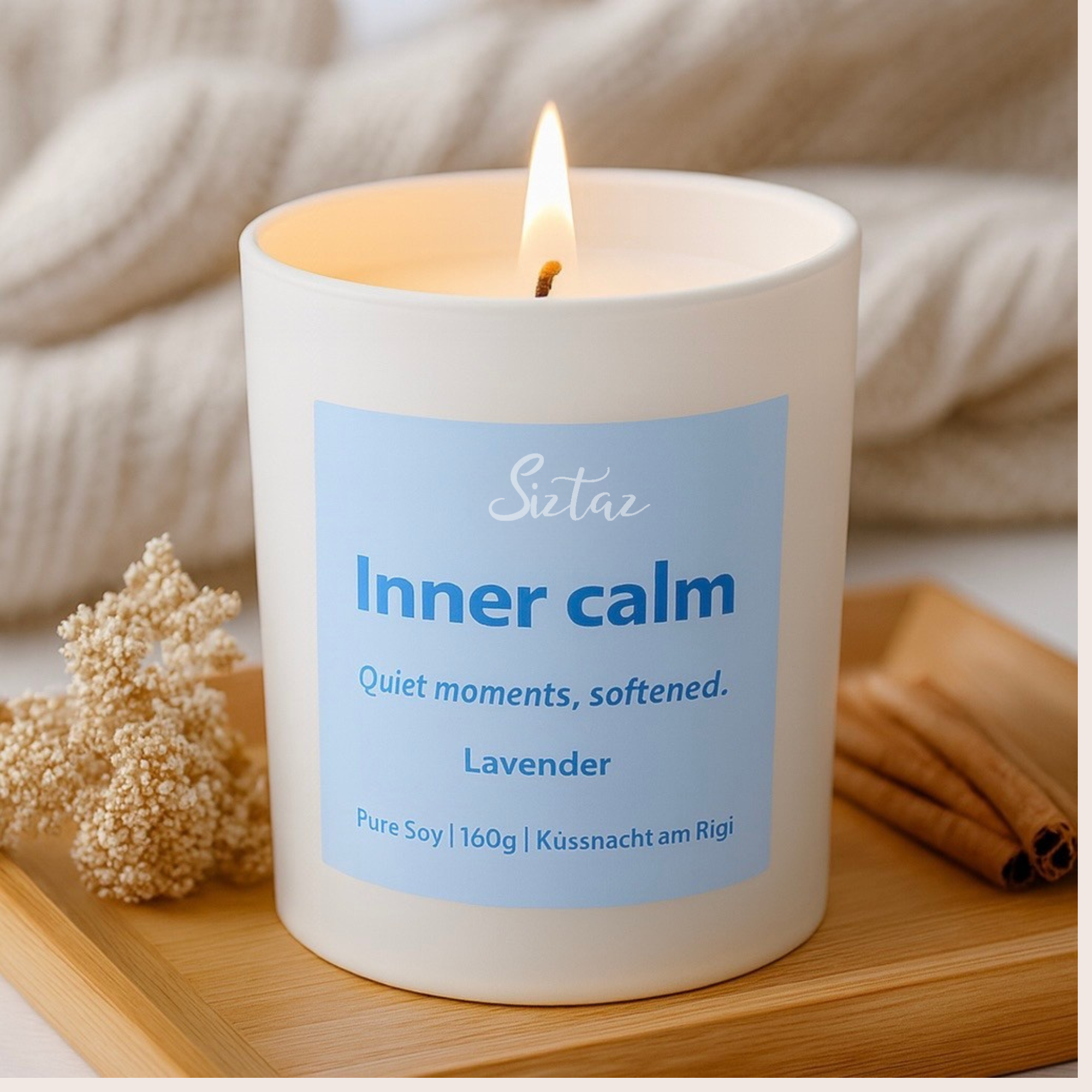 Calme intérieur, lavande. Douceur. Calme. Équilibrant.