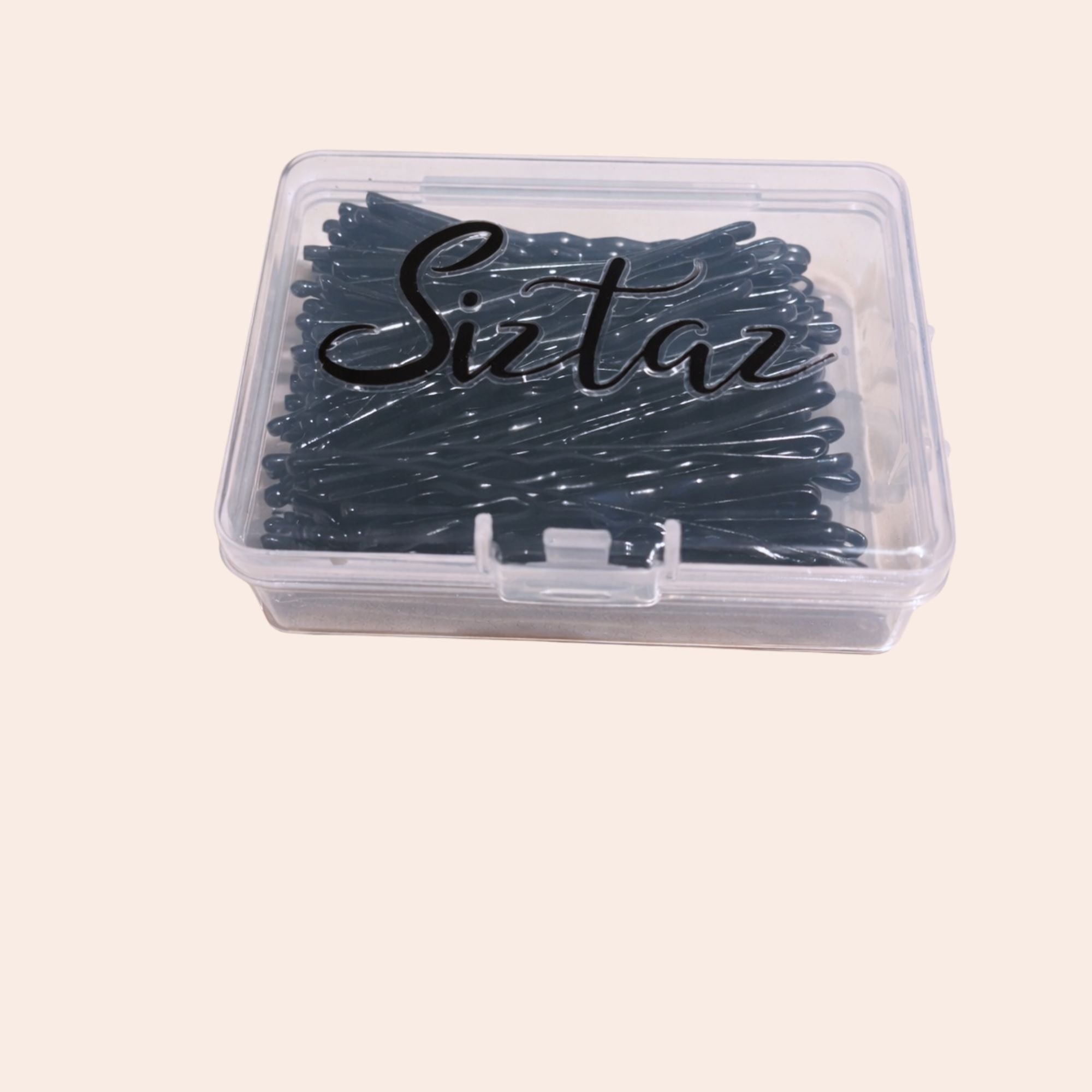 100 Haarnadeln Schwarz – Bobby Pins Set für festen Halt