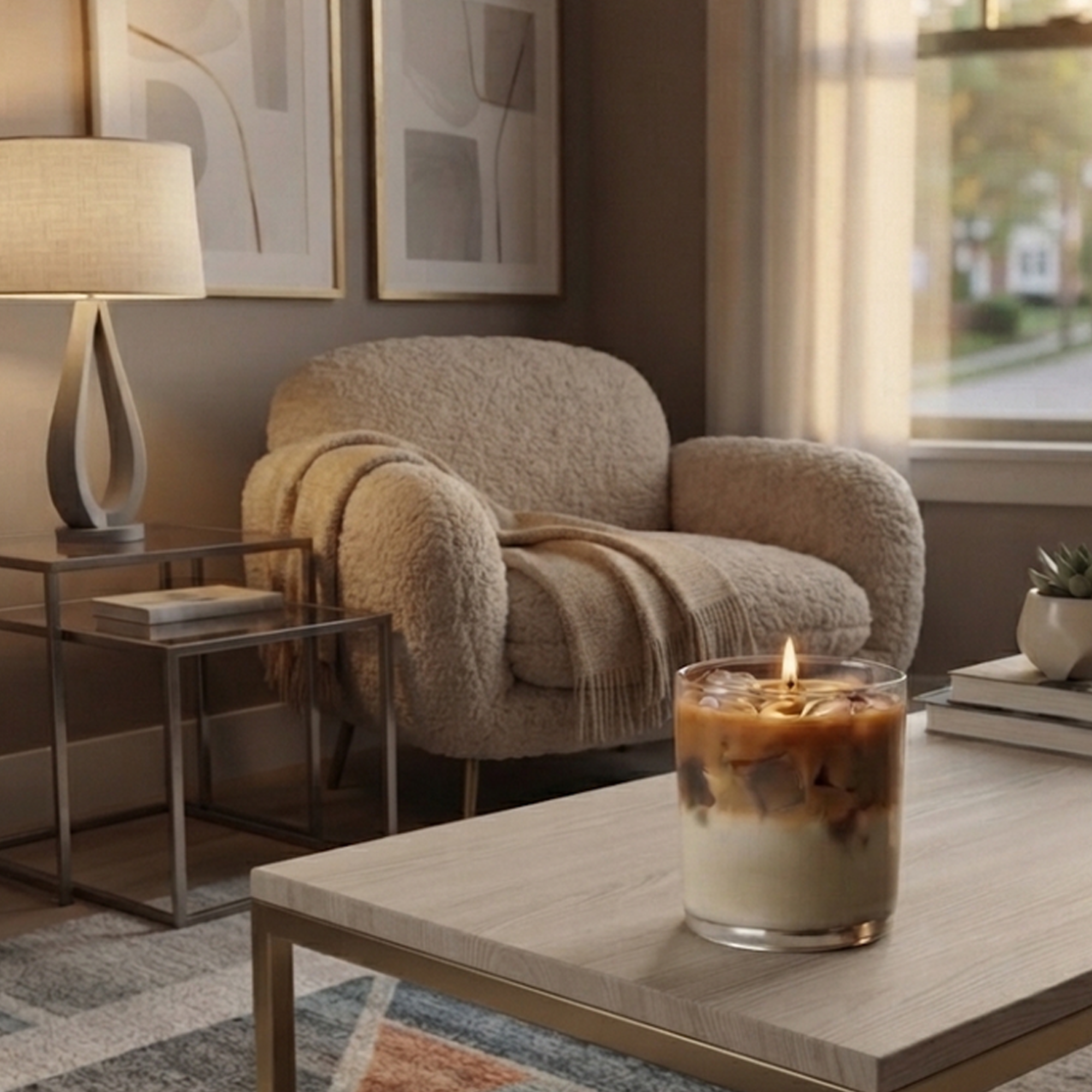 Cozy caramel duft kerze von siztaz
