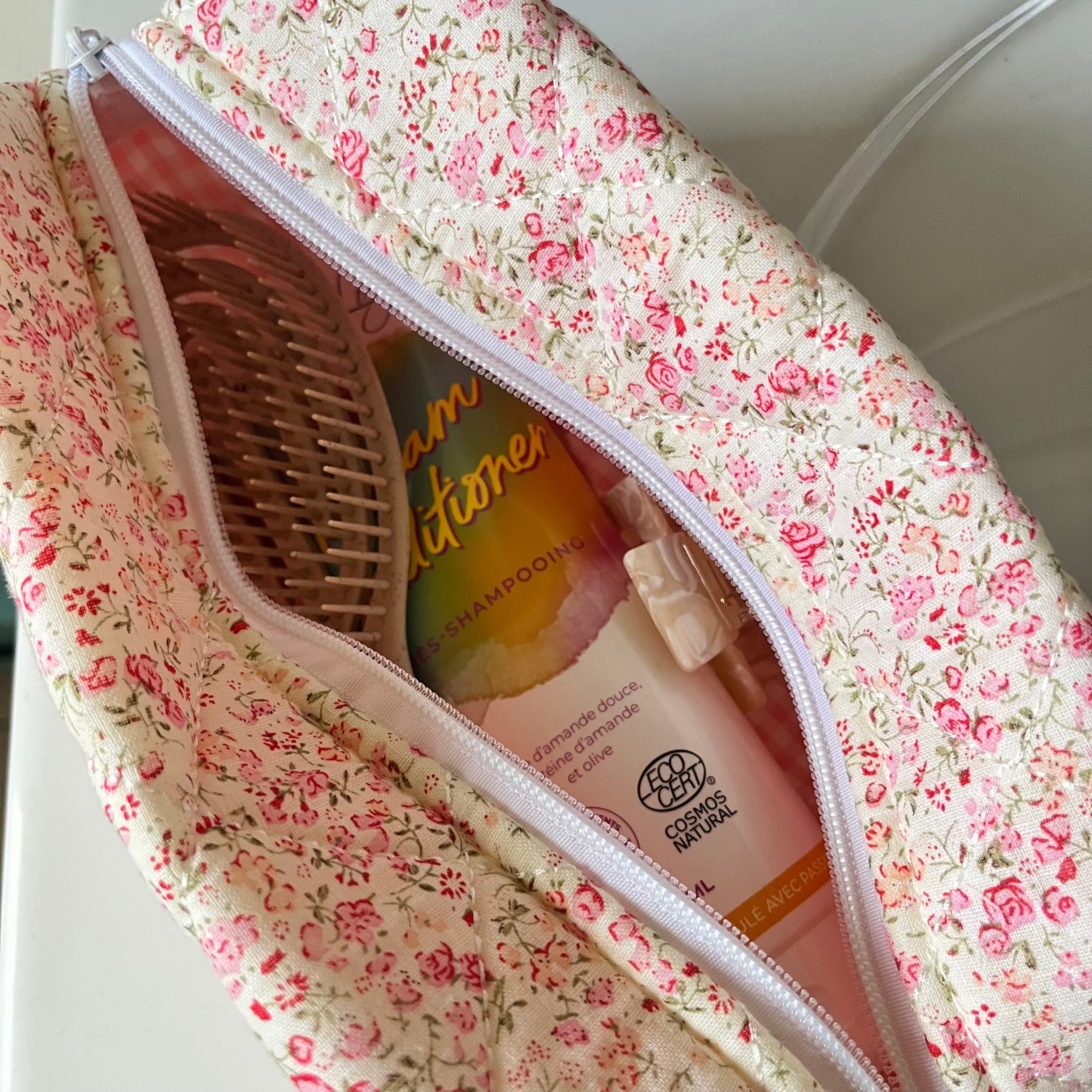 Kosmetiktasche Flora – Für Make-up & Pflege