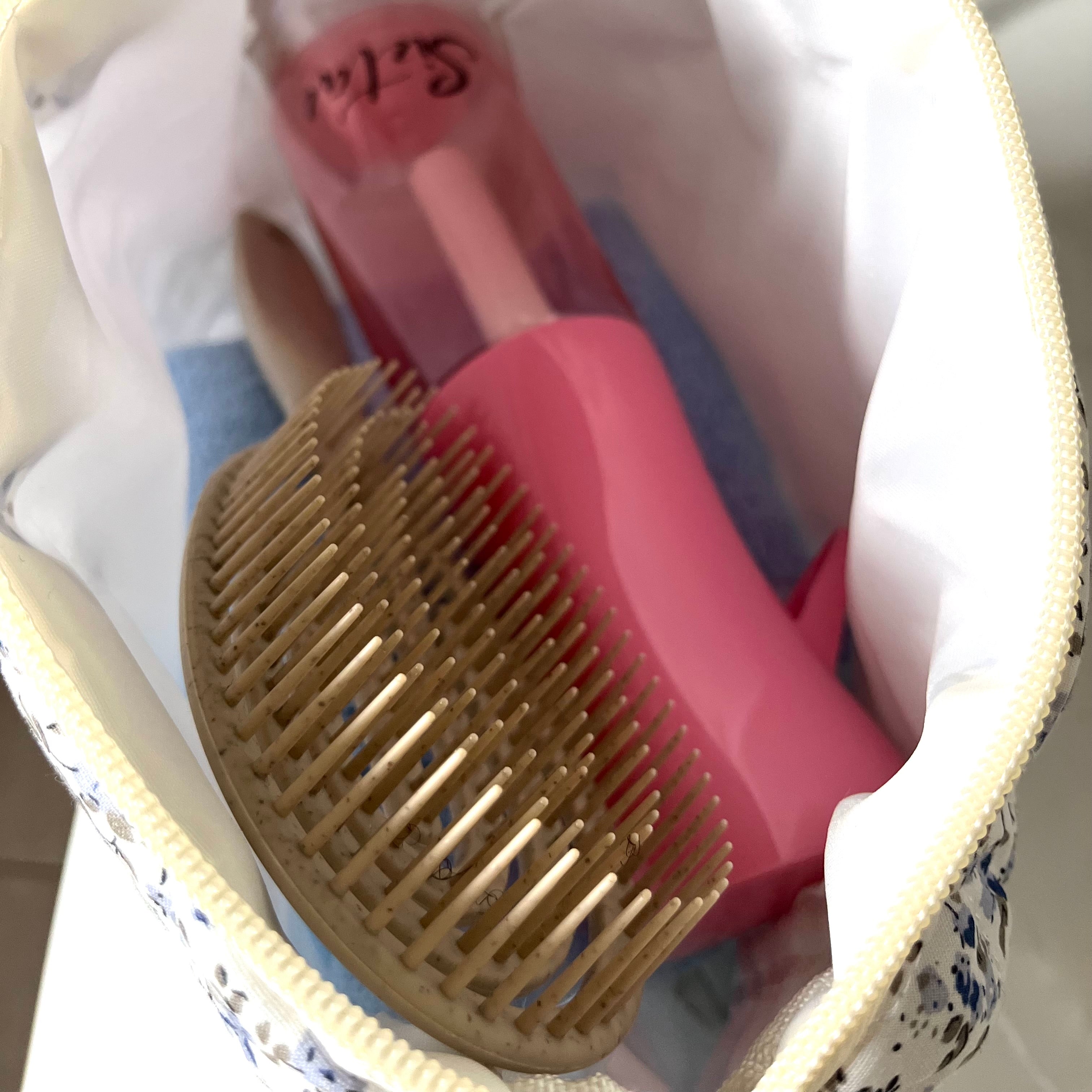 Kosmetiktasche Florence Blue – Für Make-up & Pflege