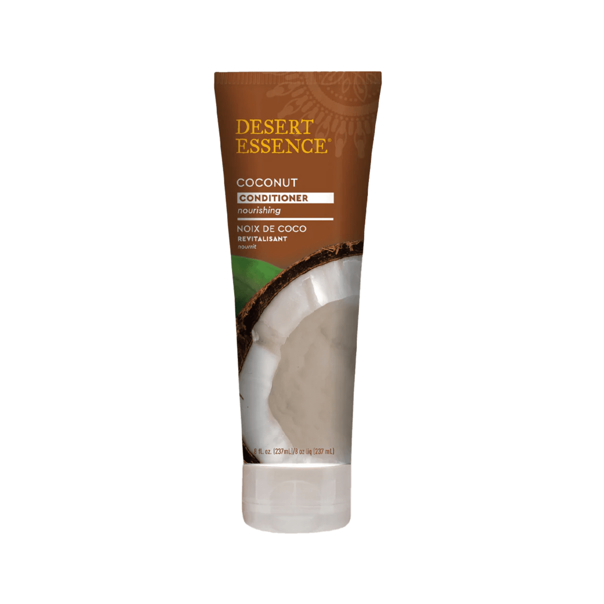 Desert Essence Coconut Conditioner – 237 ml Tube mit pflegendem Kokosöl und Shea-Butter