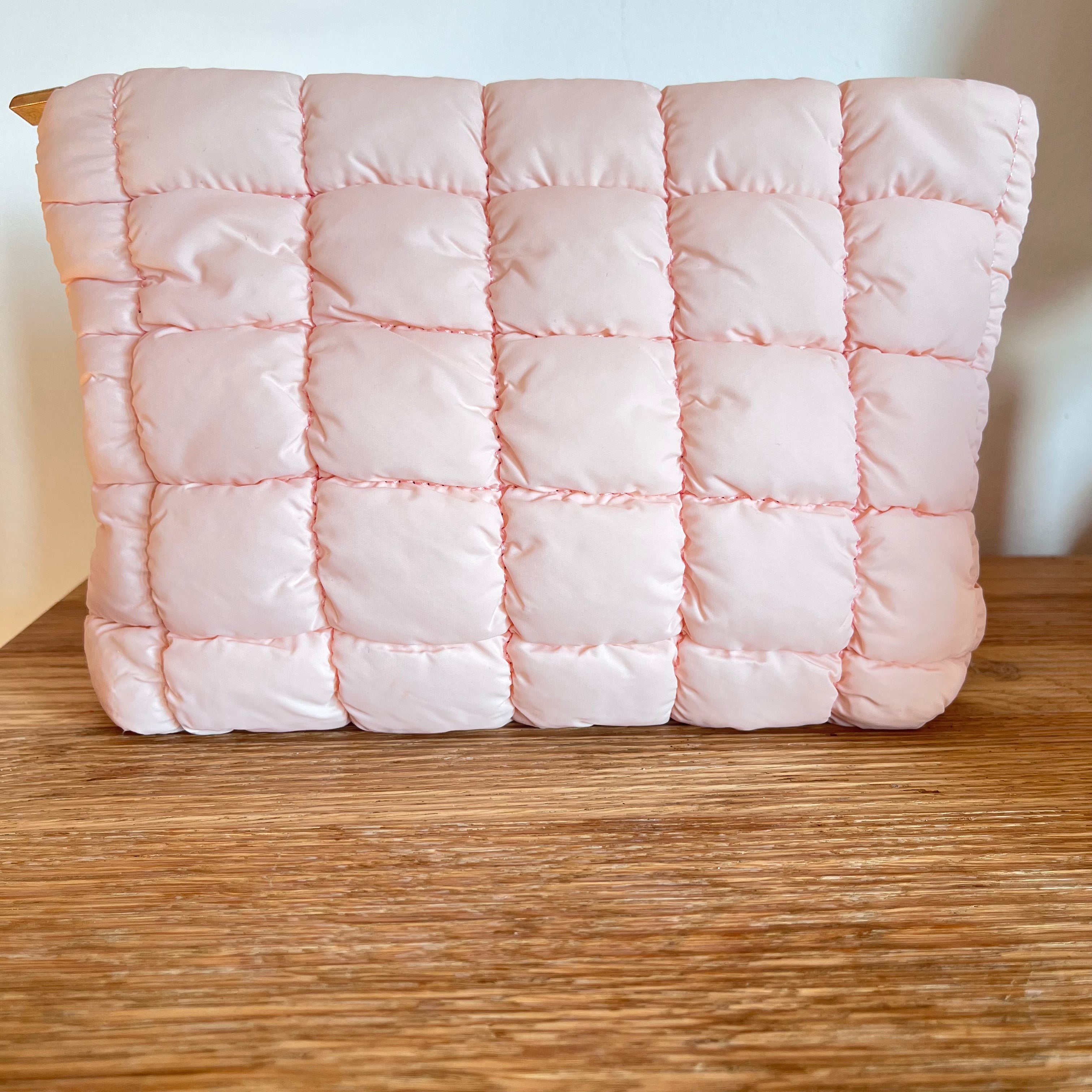 Kosmetiktasche, leicht gepolstert soft pink