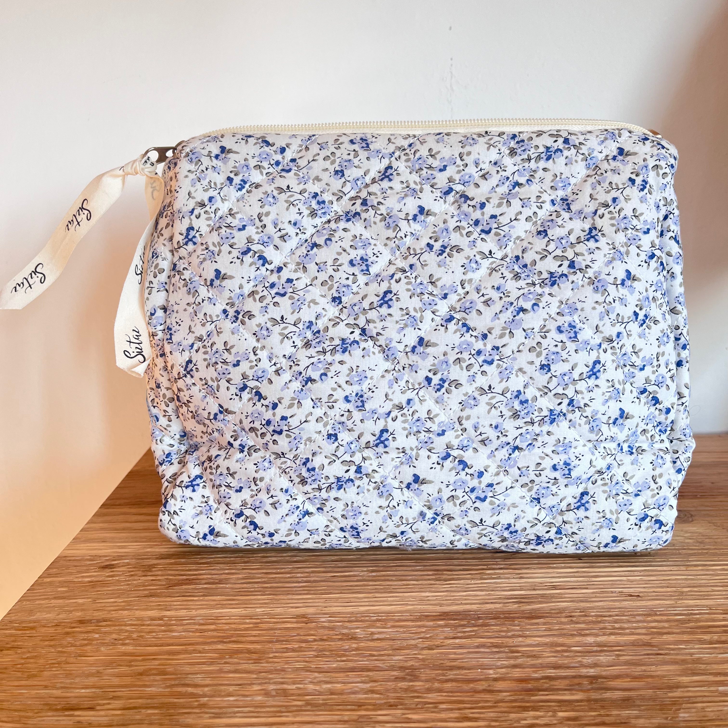 Kosmetiktasche Florence Blue – Für Make-up & Pflege