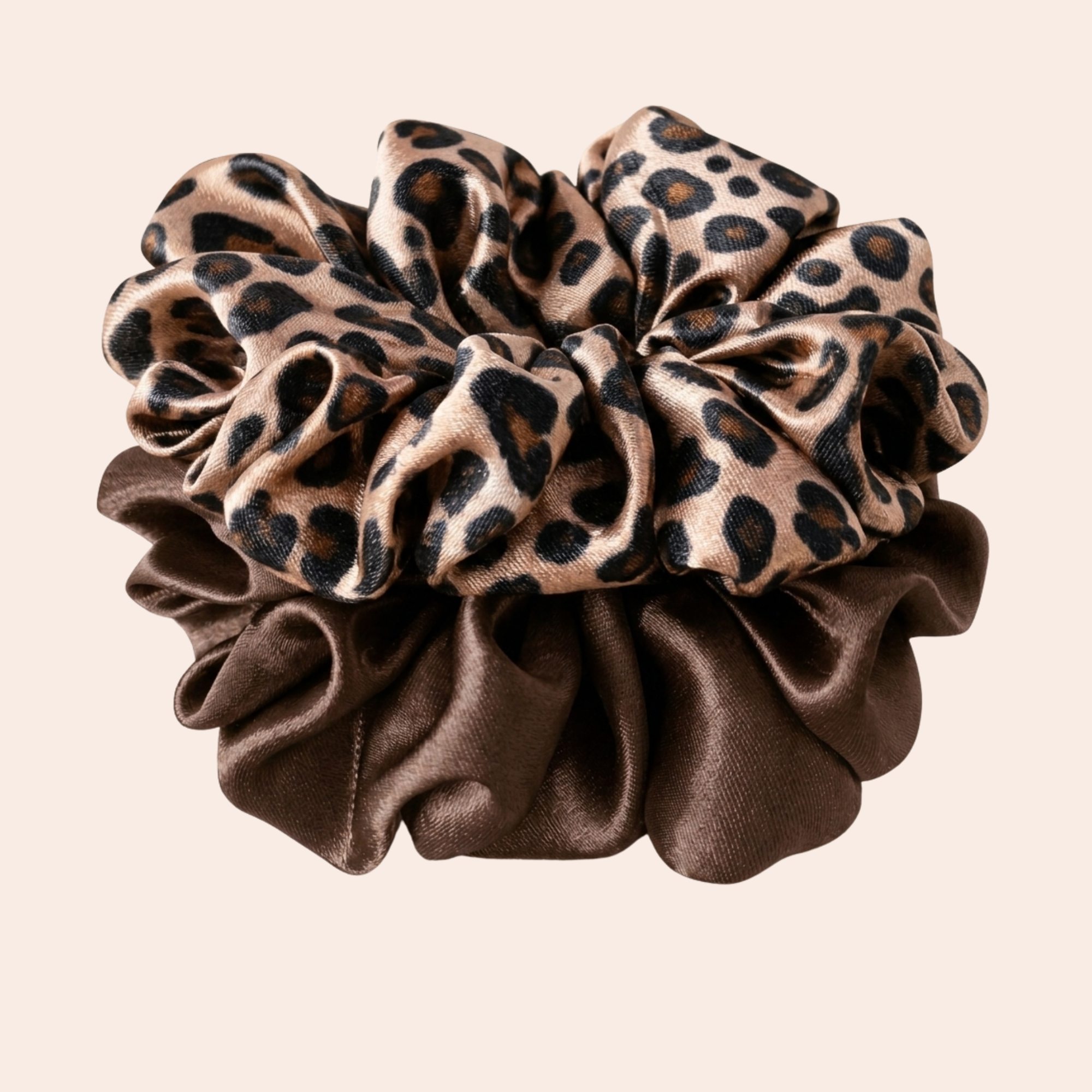 Chouchou en satin - Lot de 2