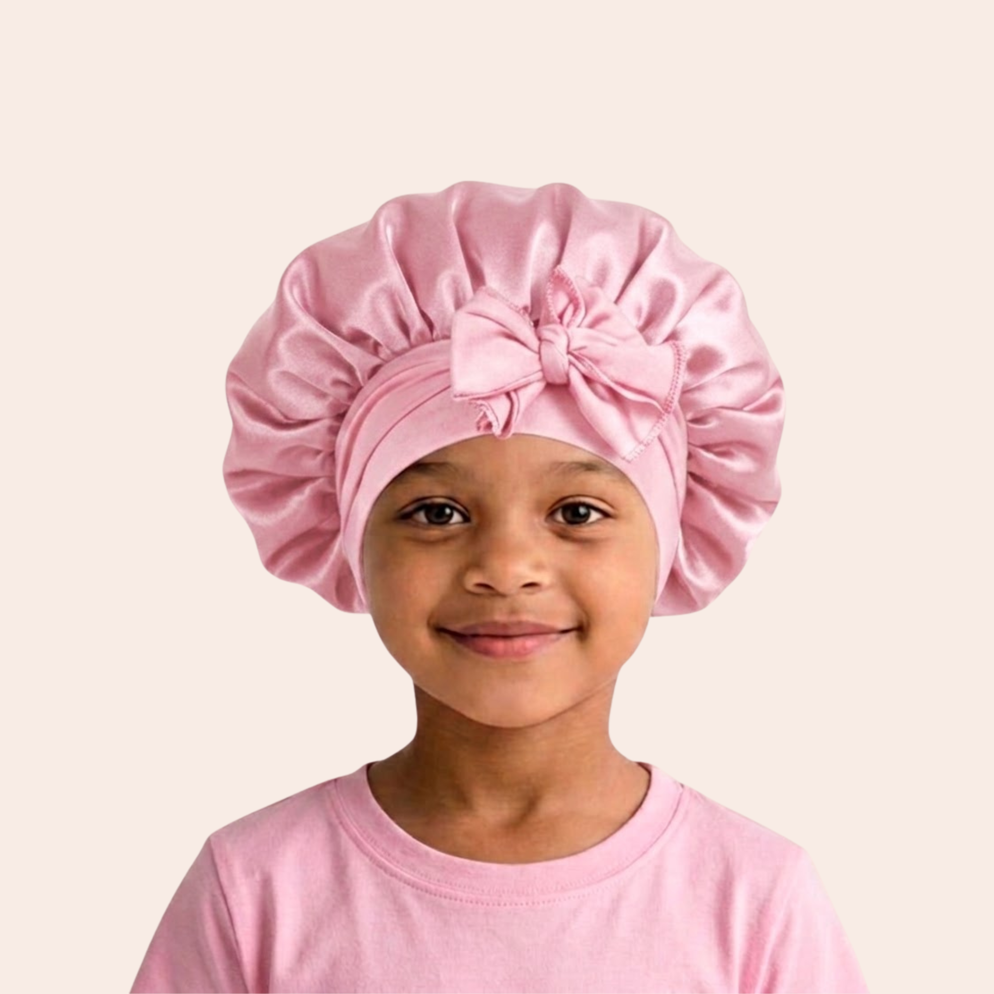 Kinder Satin Bonnet | Schlafhaube