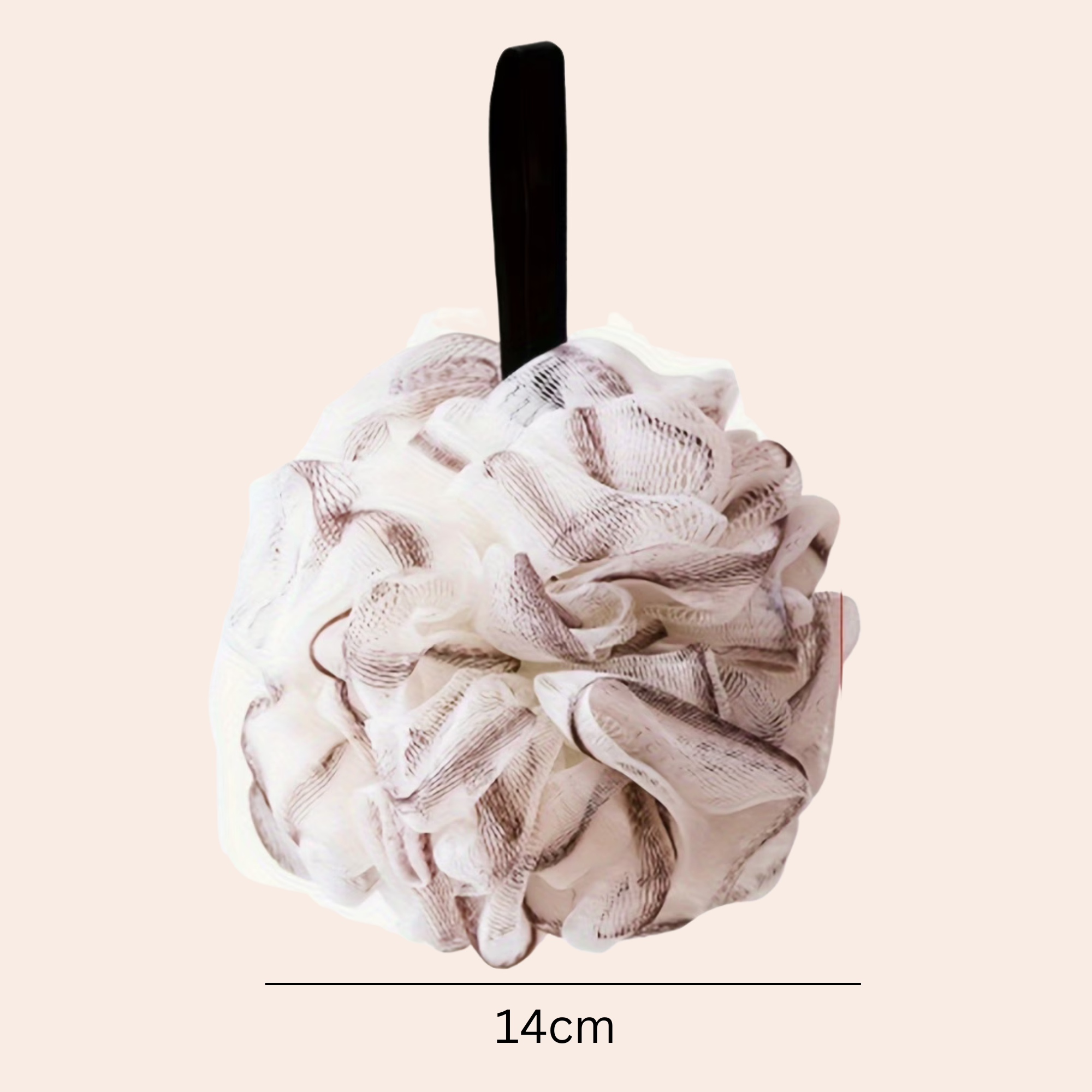Duschschwamm rund netz_sitaz_14cm