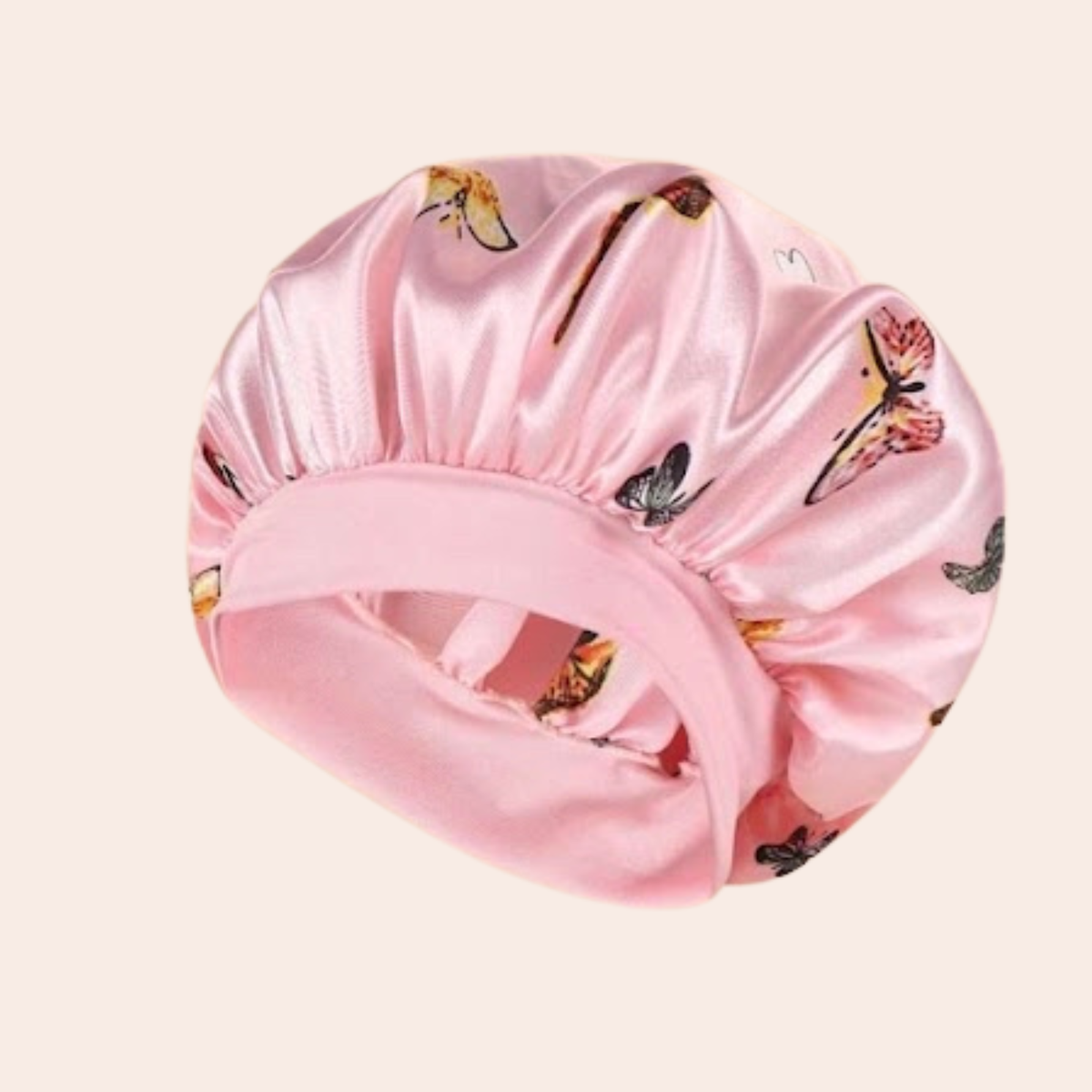 Bonnet de nuit en satin | imprimé