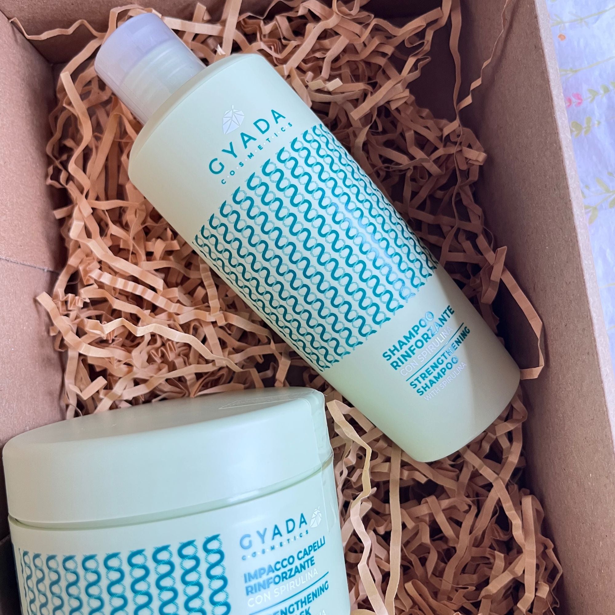 Strengthening Set – Kräftigende Haarpflege mit Spirulina