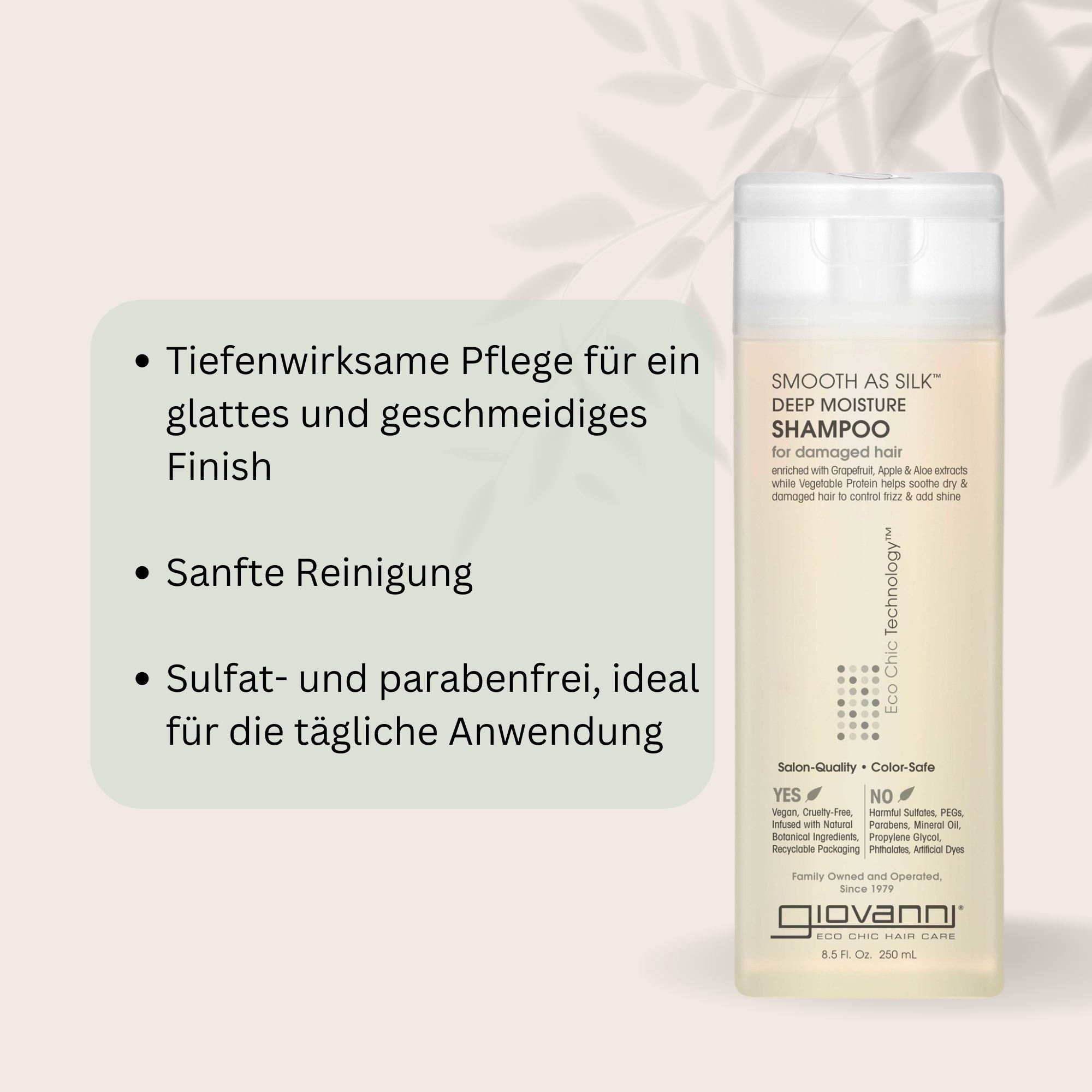 Smooth as Silk deep moisture shampoo