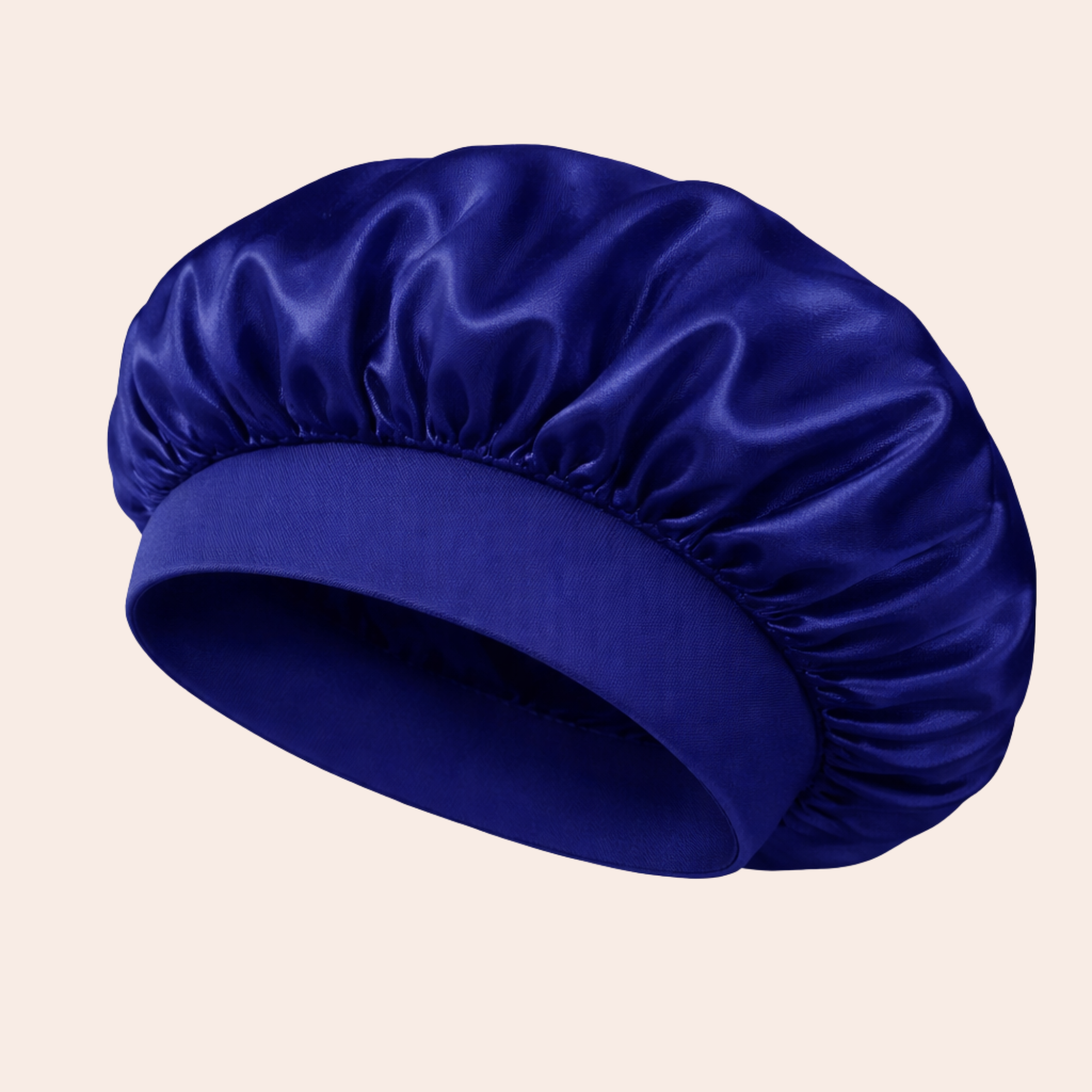 Siztaz | satin bonnet blau
