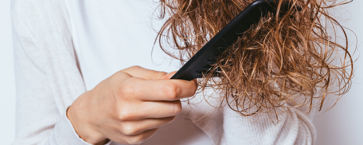 Trockenes Haar