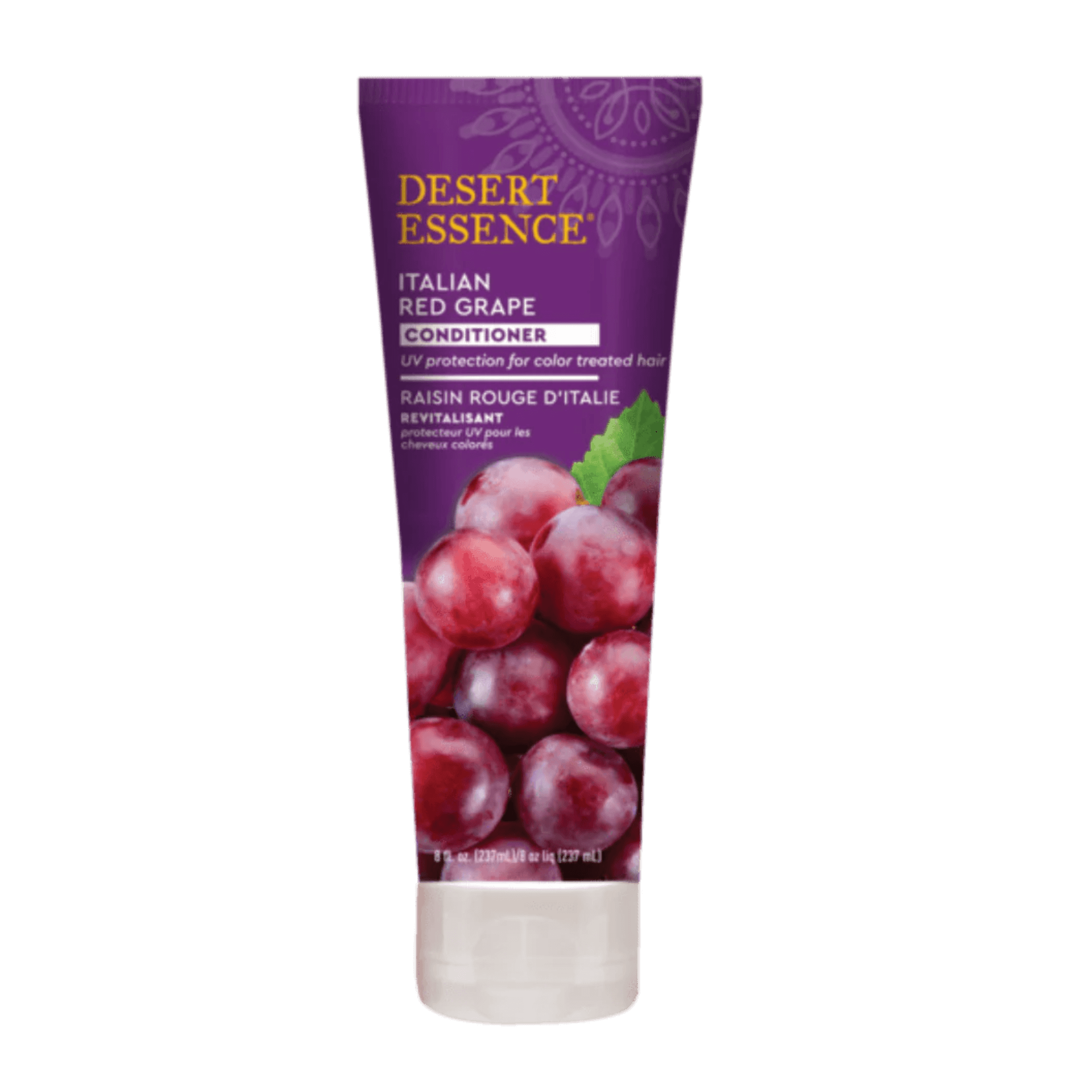 Desert Essence Red Grape Conditioner – Pflegespülung für coloriertes Haar in lila Tube 237ml