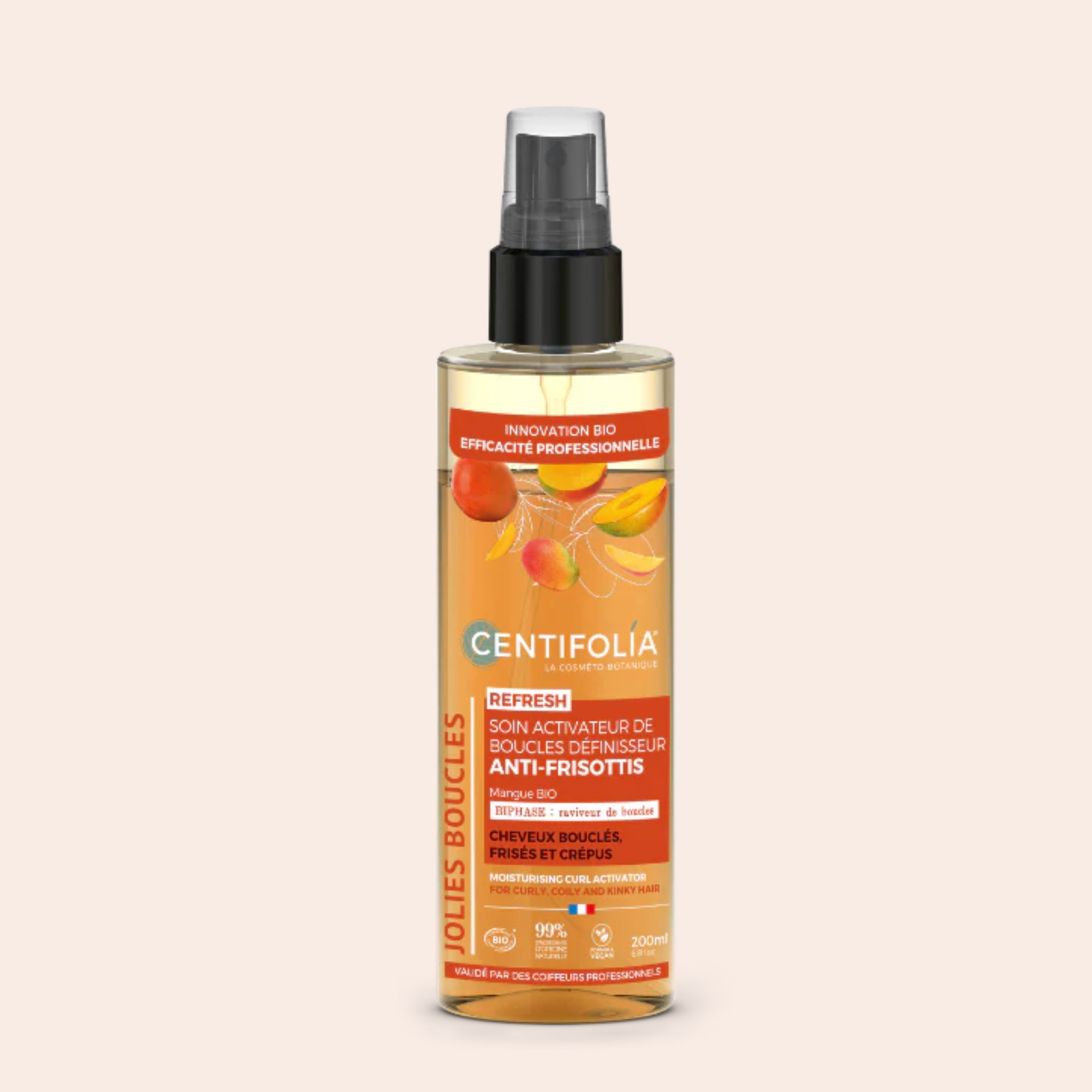 Anti-Frizz Curl Activator – Defines Curls & Protects from Frizz,200ml
