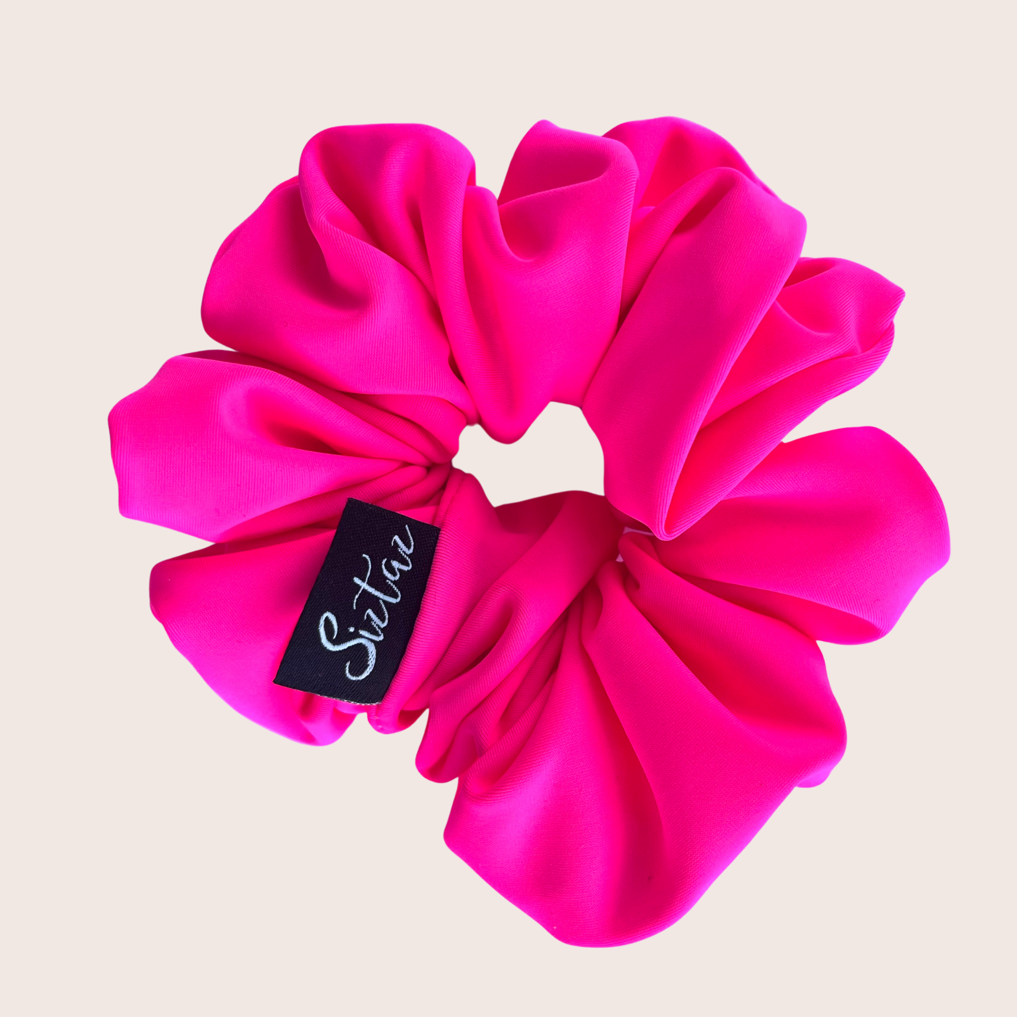 Vaness Haargummi, Scrunchie Schwimmen - hellrosa