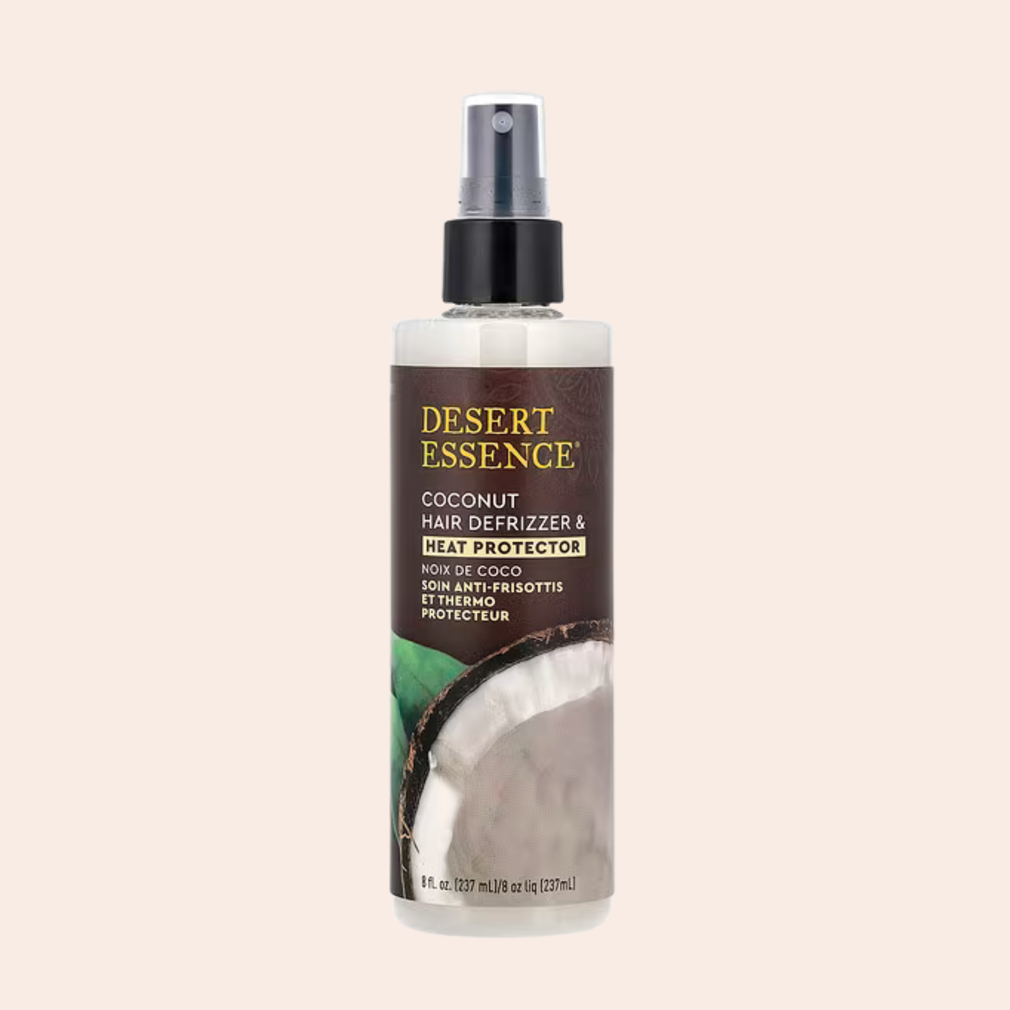 Desert Essence Coconut Hair Defrizzer Heat protector 237ml