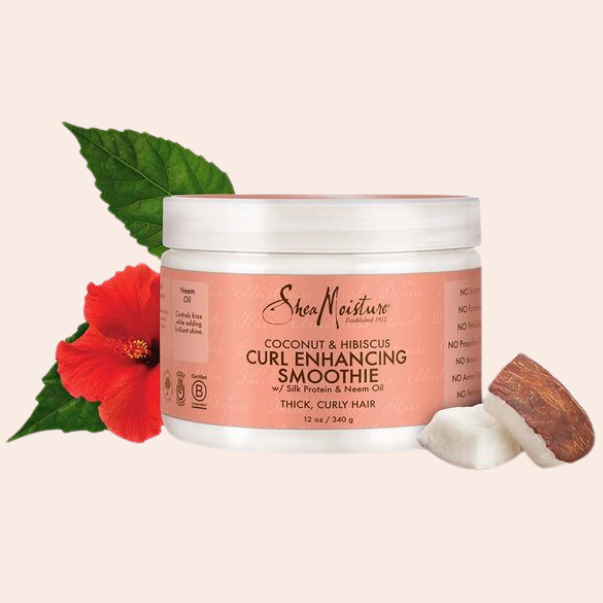 SheaMOisture Coconut Hibiscus Curl Enhancing Smoothie 340g