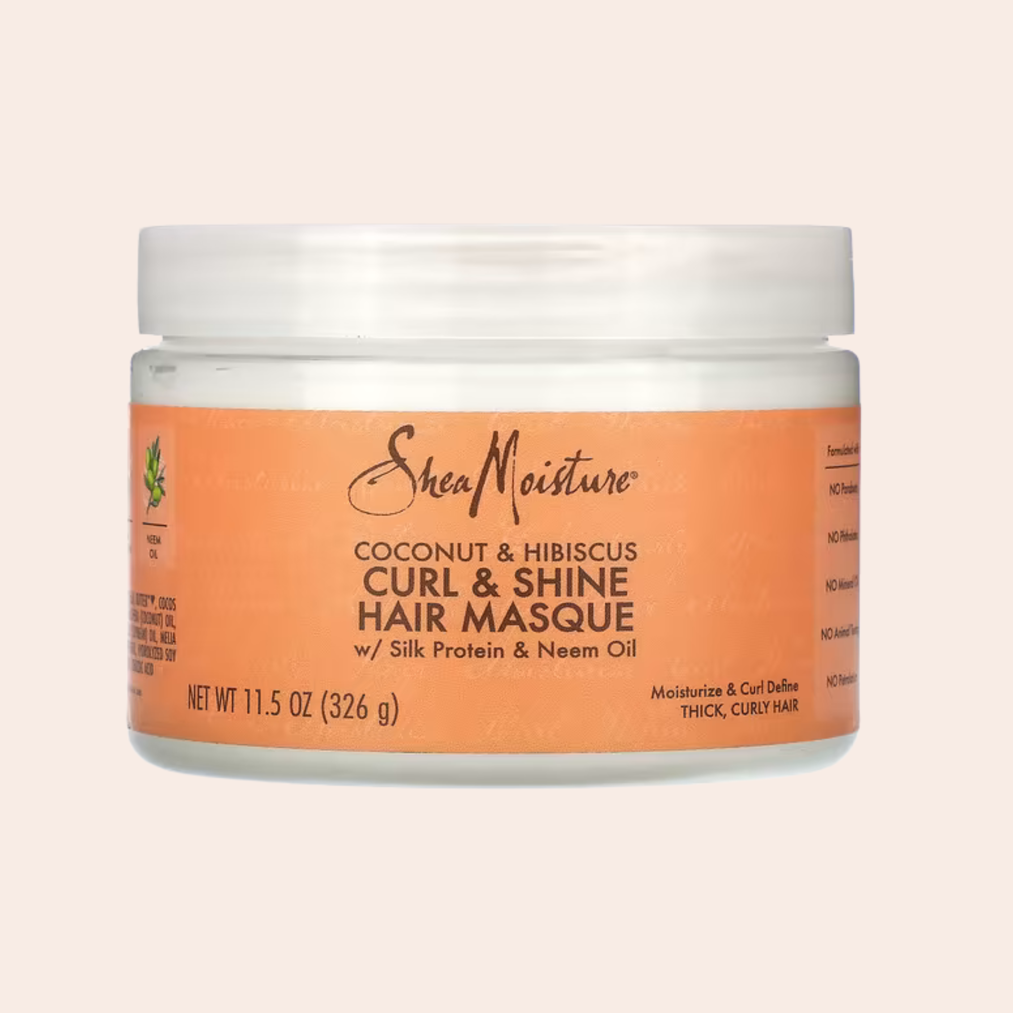 SheaMoisture Coconut hibiscus Hair masque 326g