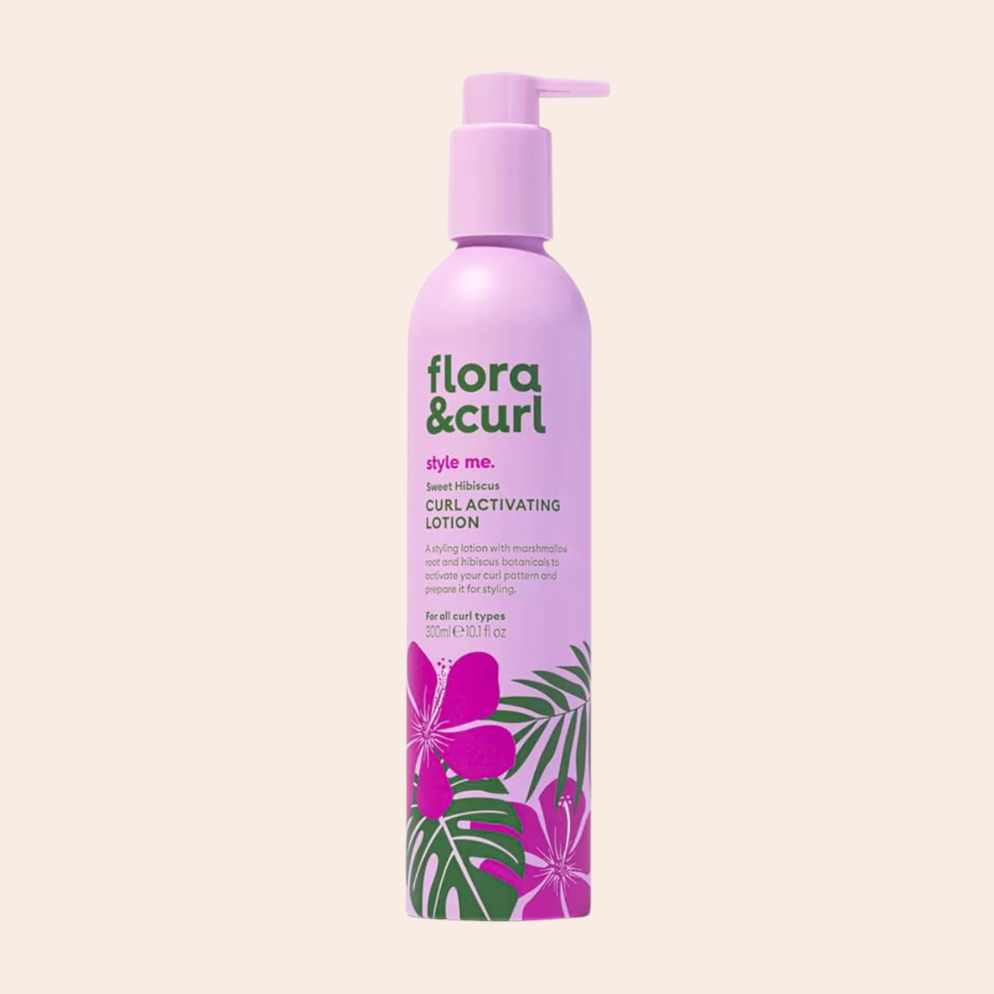 Lotion activatrice Sweet Hibiscus – Lotion coiffante pour des boucles définies à l'hibiscus 300 ml