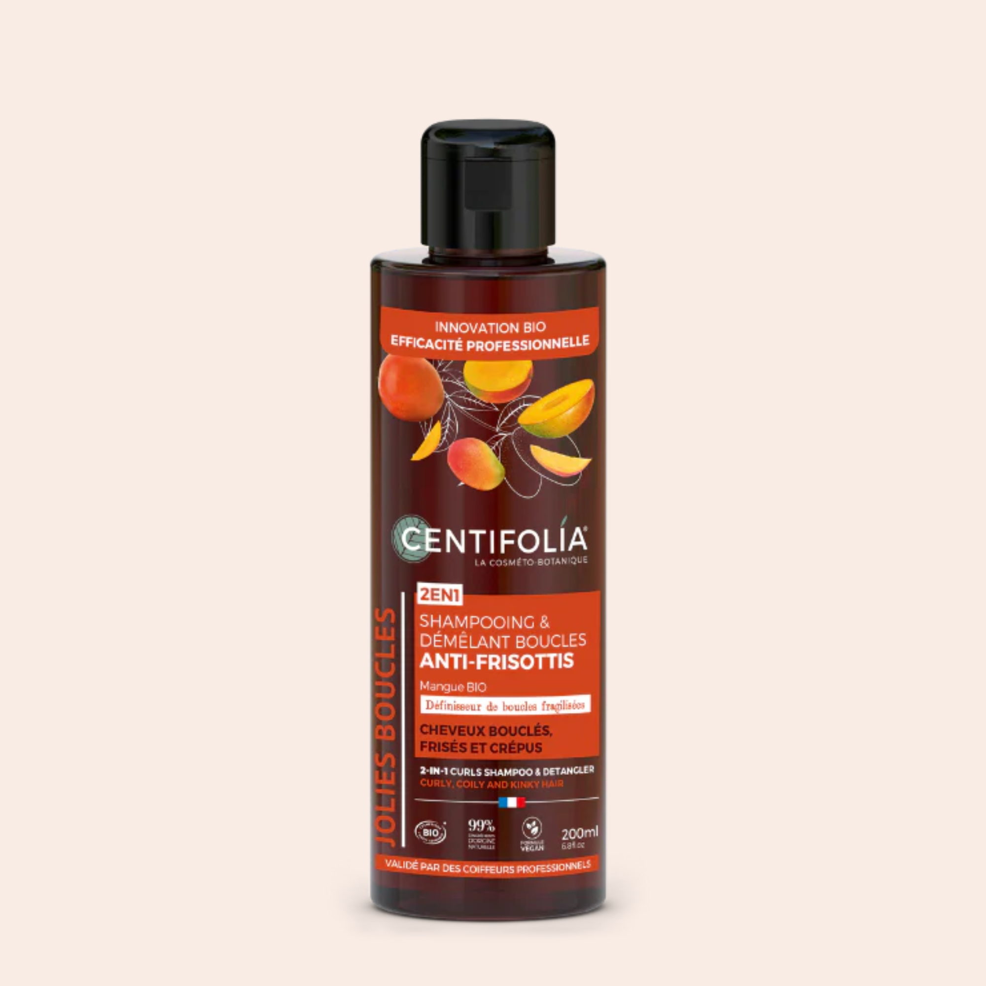 Detangling Curl Shampoo – Defines Curls & Prevents Frizz, 200ml