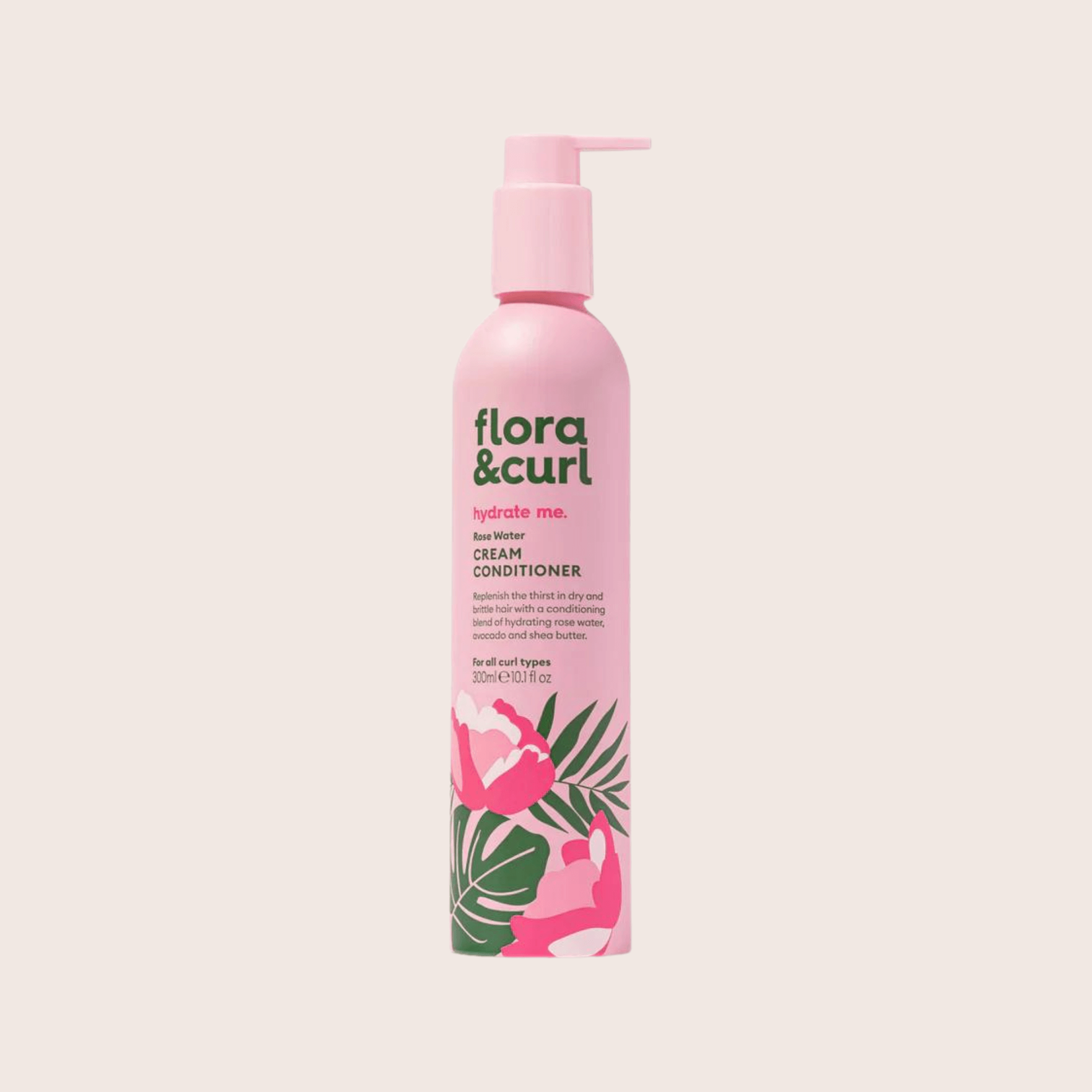 Après-shampooing crème à l'eau de rose