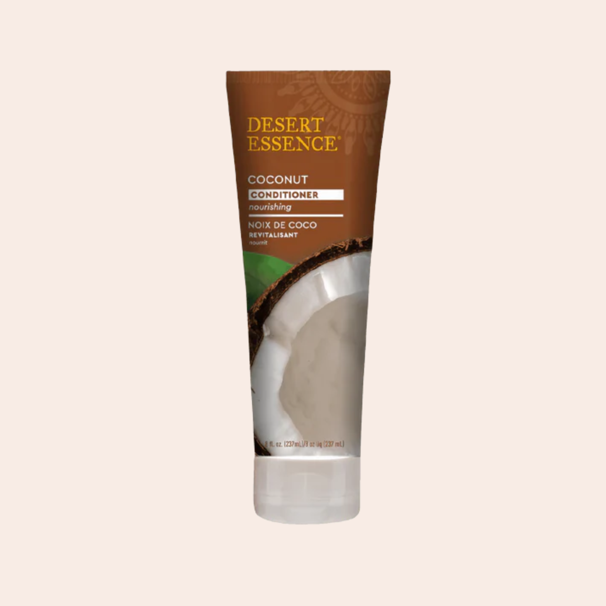 Desert Essence Coconut Conditioner – 237 ml Tube mit pflegendem Kokosöl und Shea-Butter_at Siztaz Schweiz