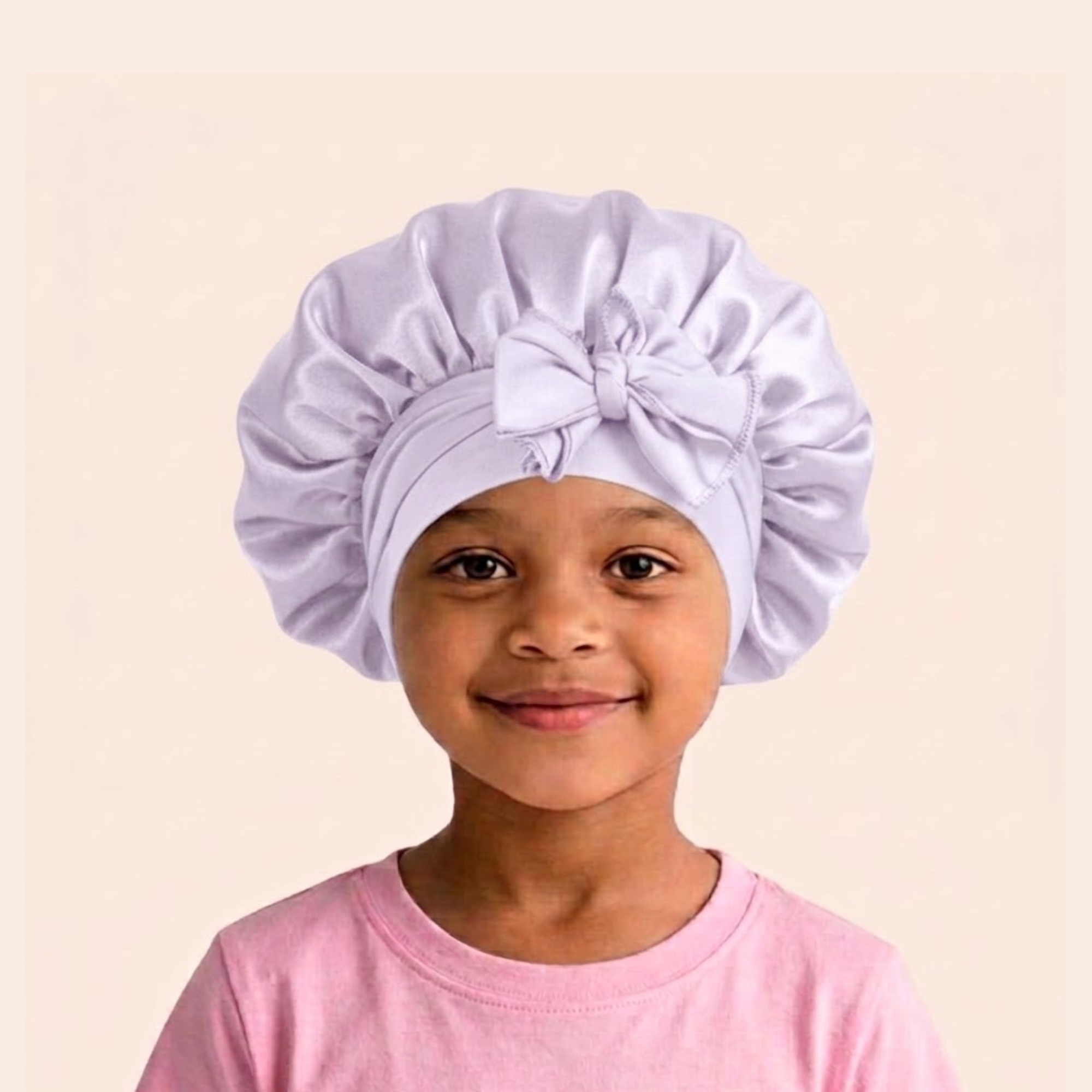 Kinder Satin Bonnet | Schlafhaube