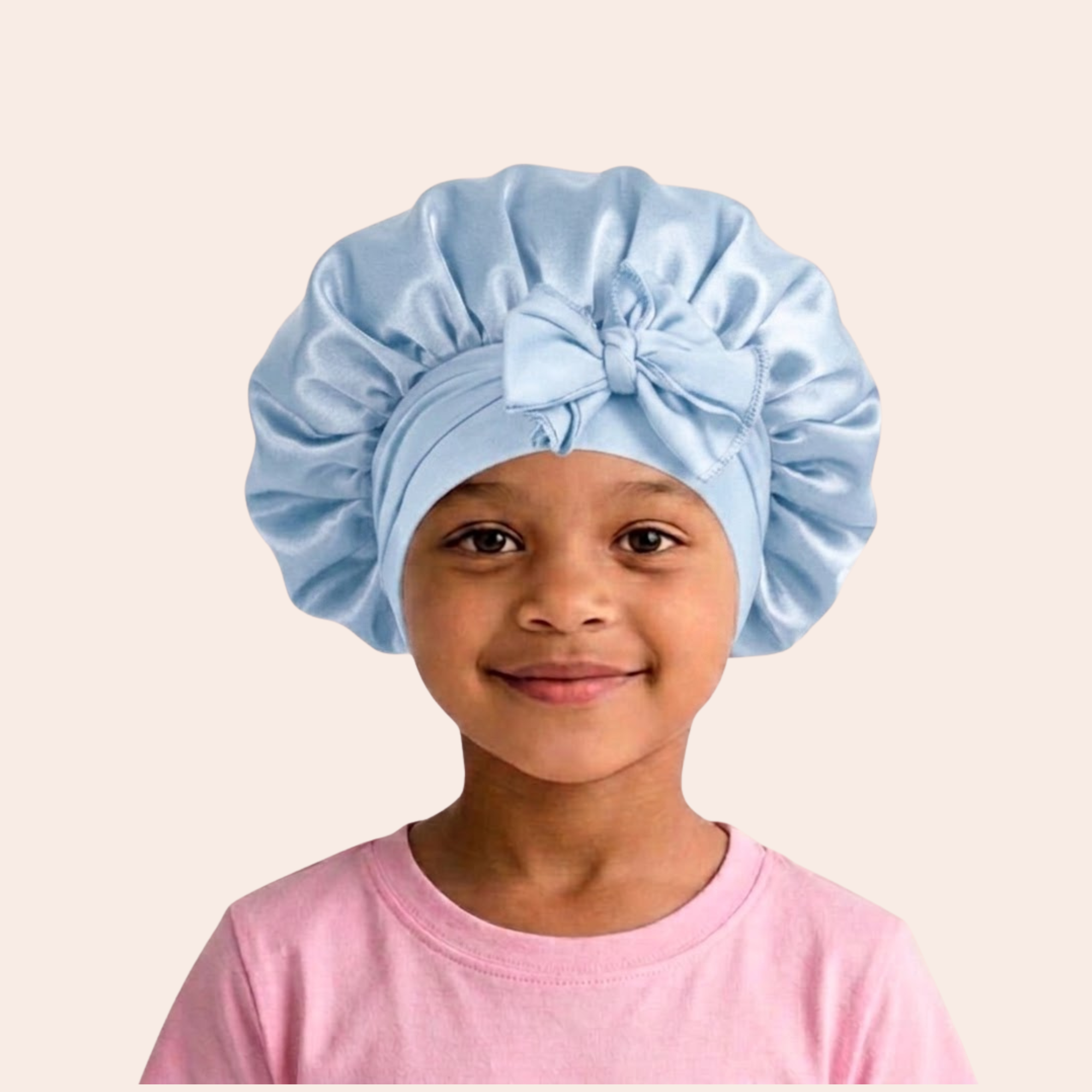 Kinder Satin Bonnet | Schlafhaube