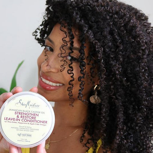 SheaMoisture Jamaican black castor oil leave in