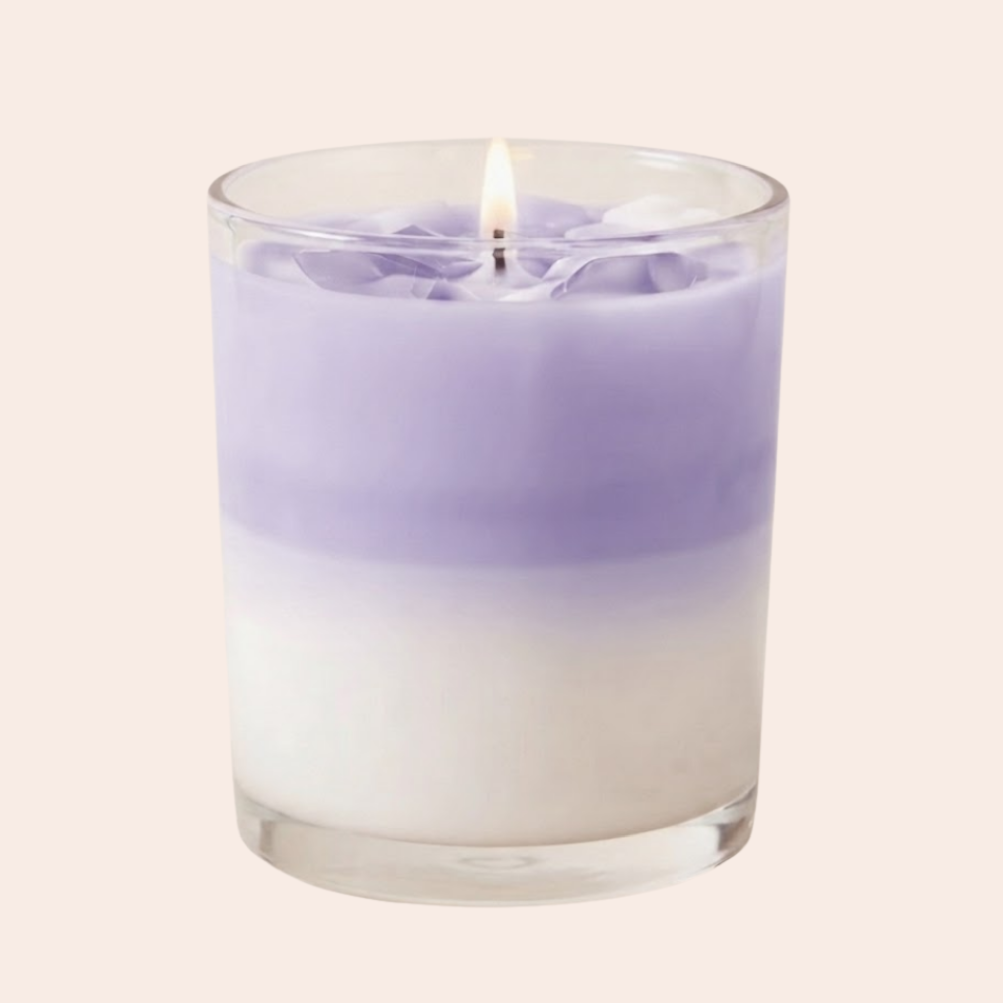 Lattee lavendel candle/kerze siztaz