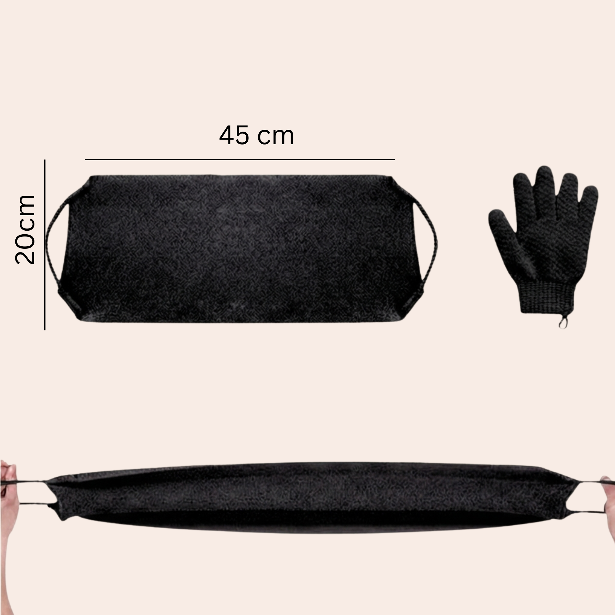 Set de peeling (3 pièces)