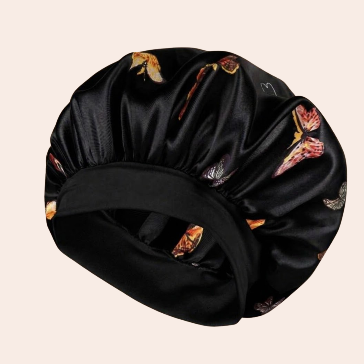 Bonnet de nuit en satin | imprimé