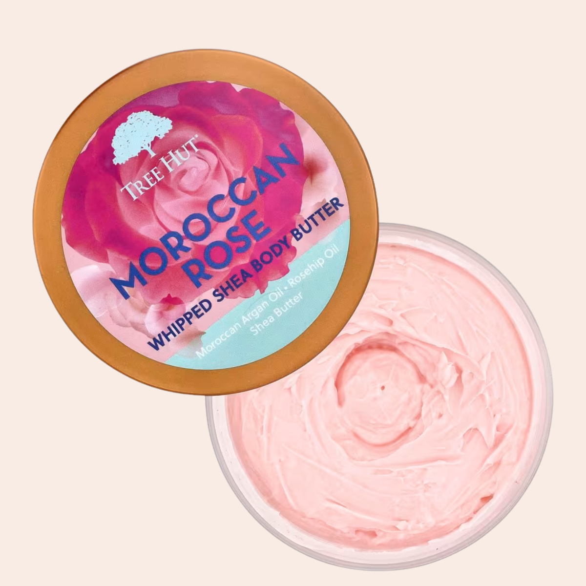 Tree Hut Whipped Body Butter Moroccan Rose 240g