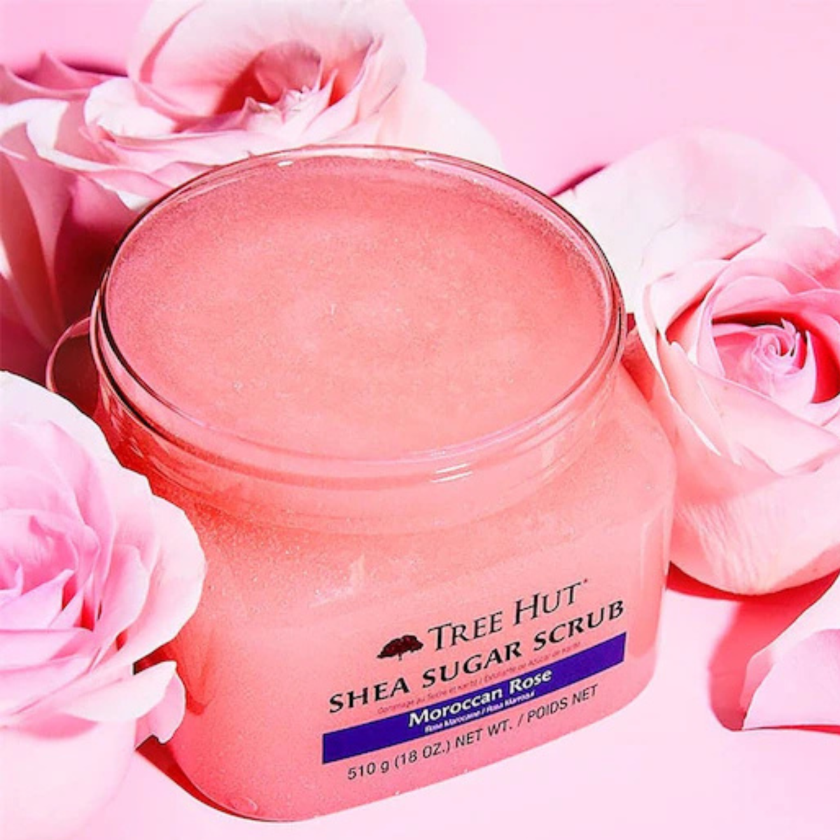 Tree Hut Sugar Scrub Moroccan Rose 510g