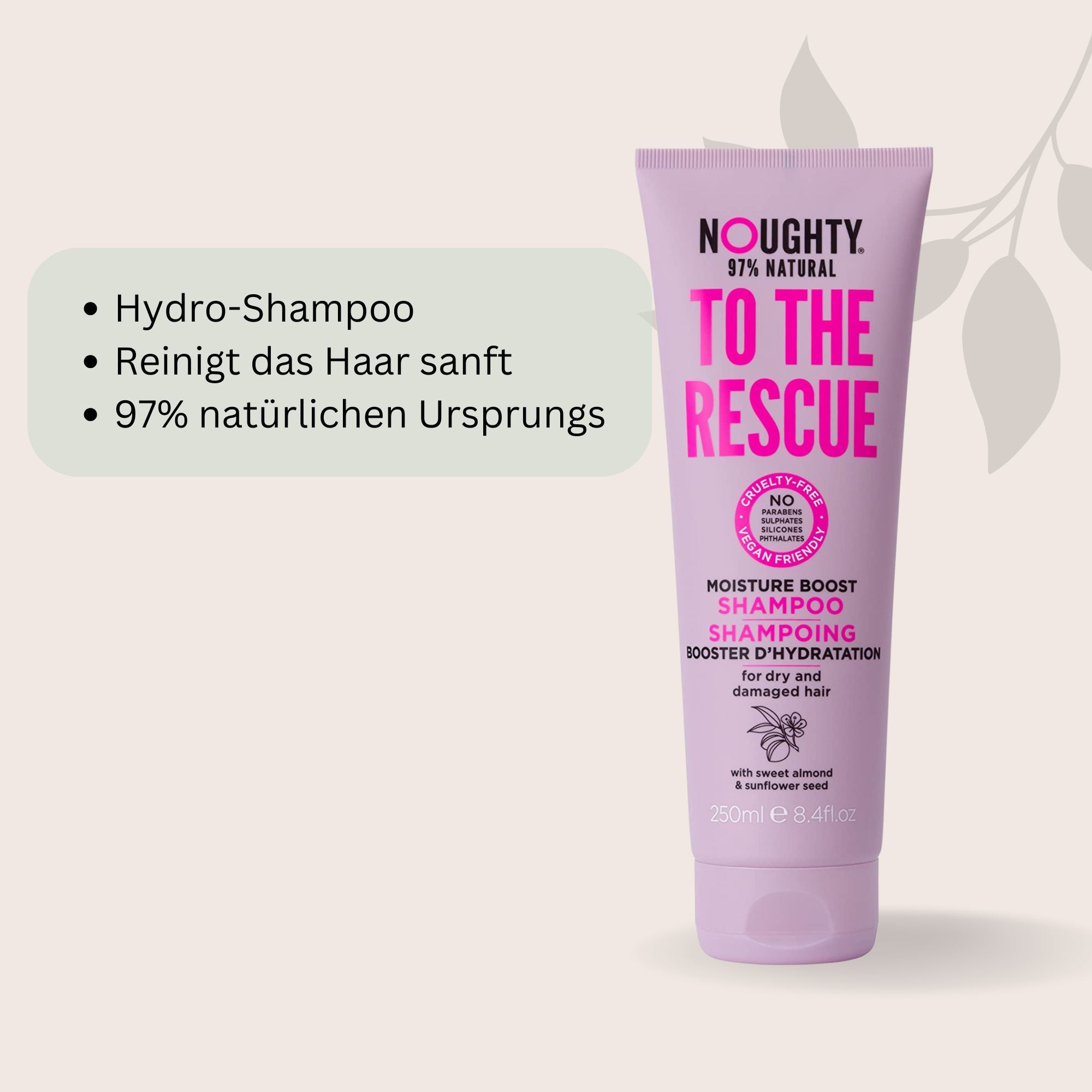 To the rescue moisture boost Shampoo