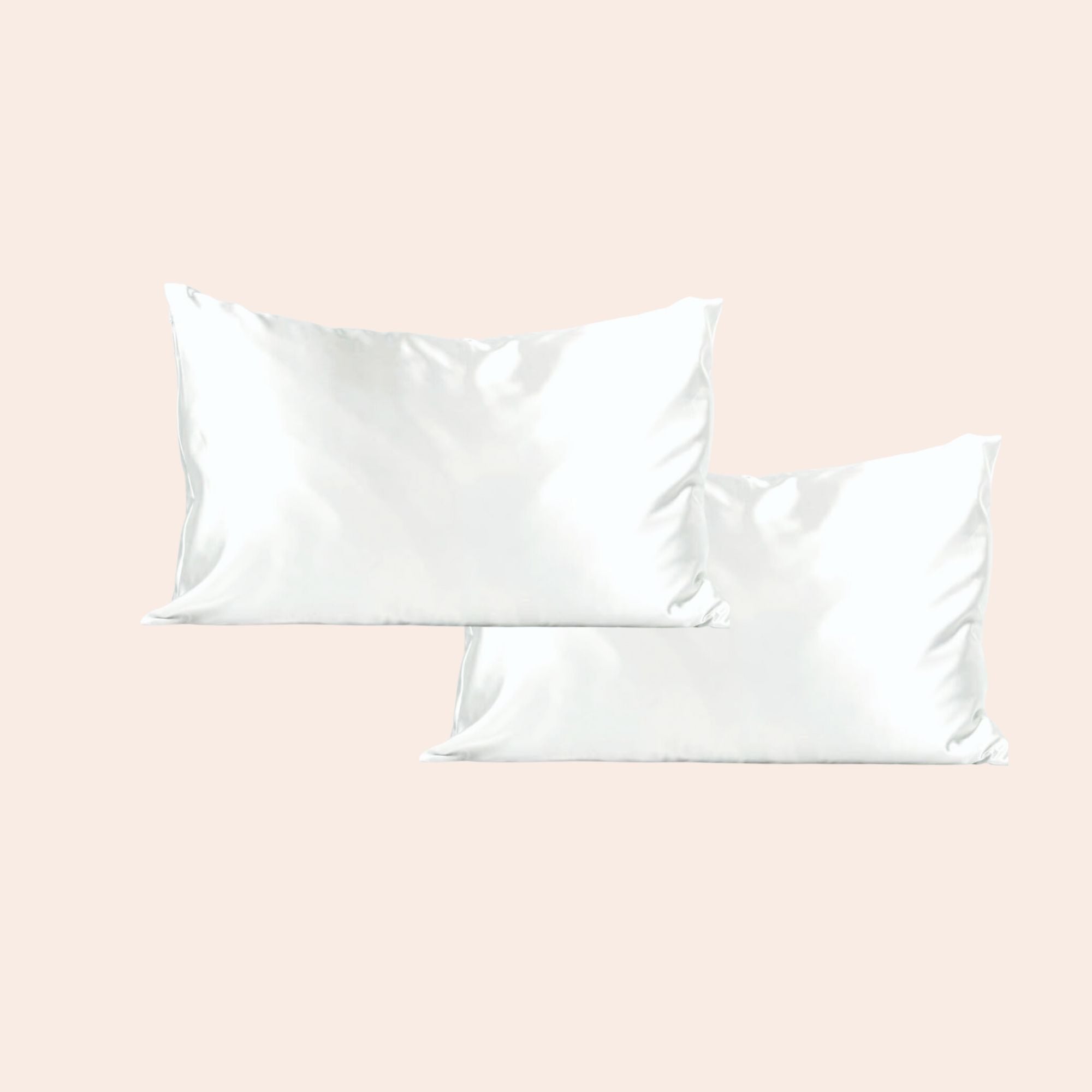 Satin Kopfkissenbezug für Locken 50x66 cm