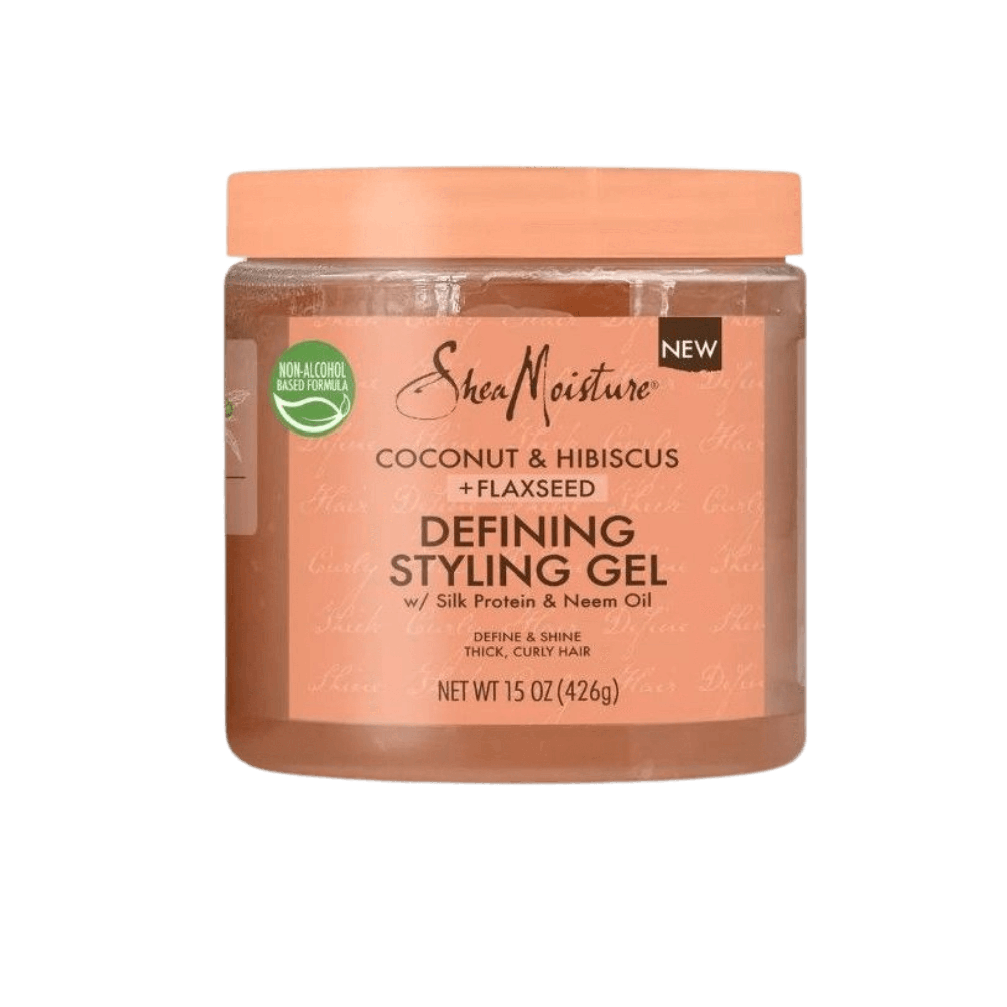 SheaMoisture Defining Styling Gel, ein Styling-Gel, das hilft, Locken zu definieren, Frizz zu kontrollieren und dem Haar flexiblen Halt und Glanz zu verleihen.