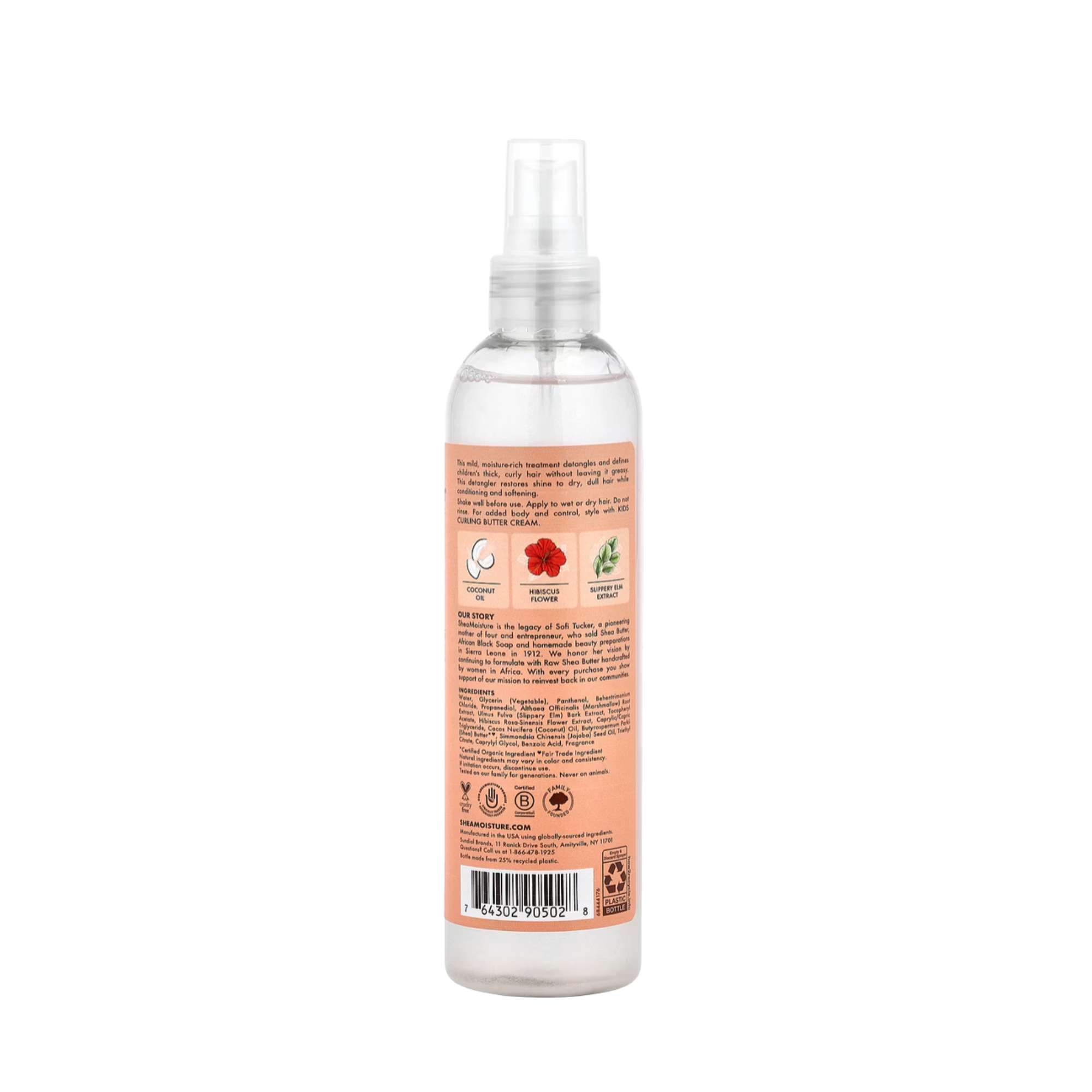 Sheamoisture kids detangle spray