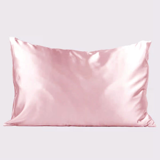 Satin Kopfkissenbezug_pink