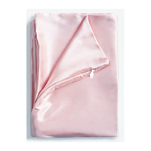 Satin Kopfkissenbezug_pink