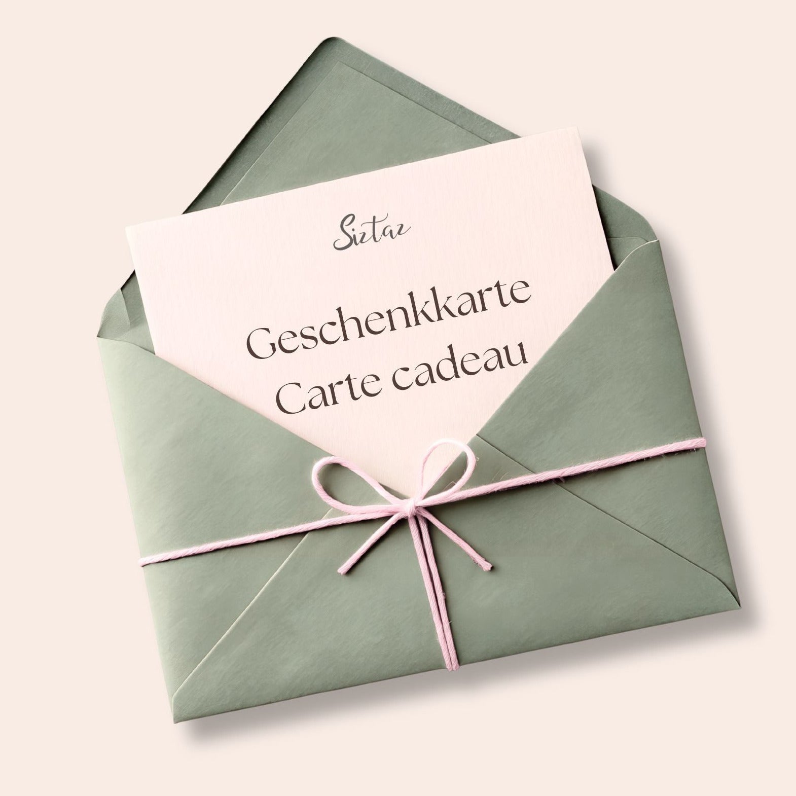 Siztaz Geschenkkarte Giftcard
