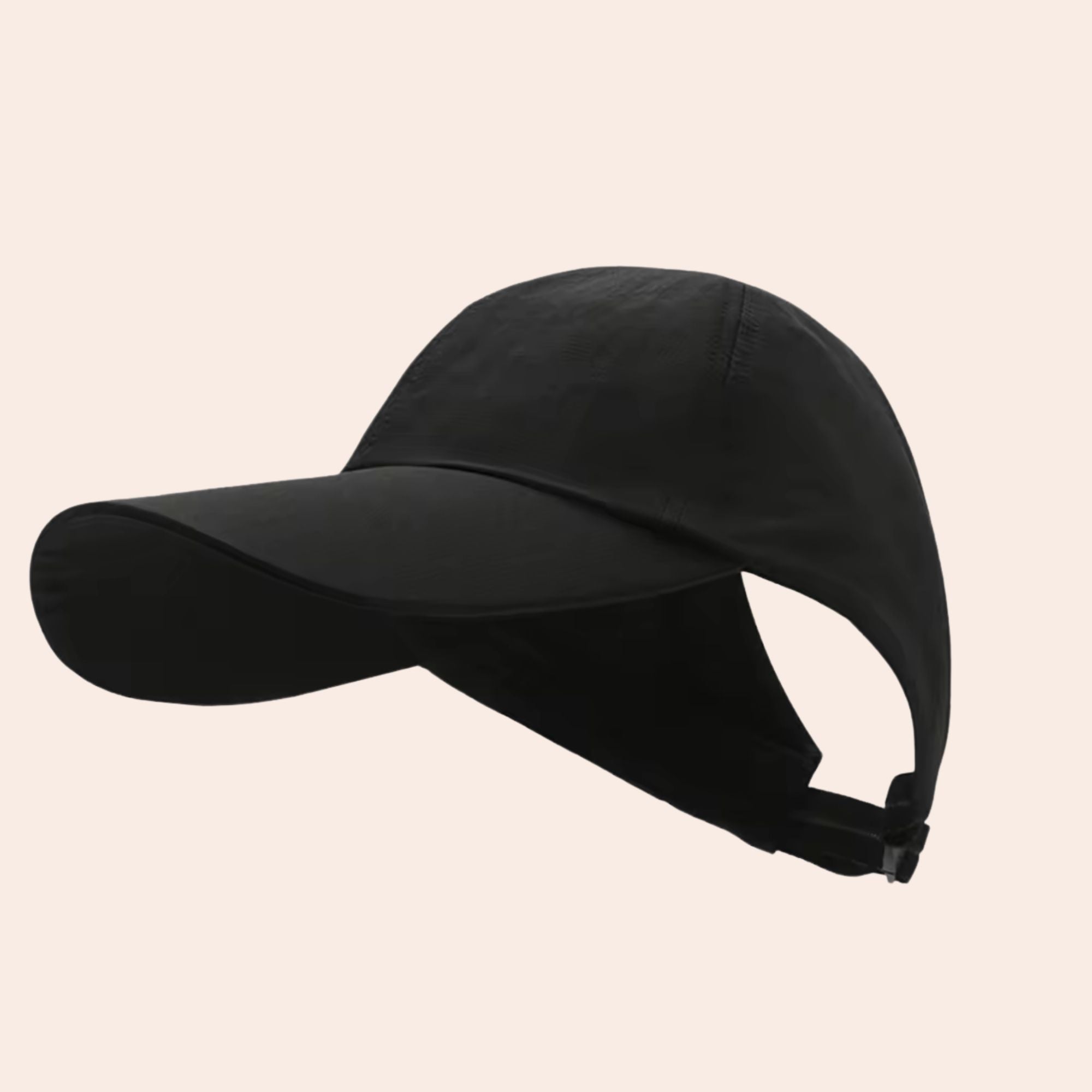 Siztaz schwarze Kappe für Zopfe und Locken