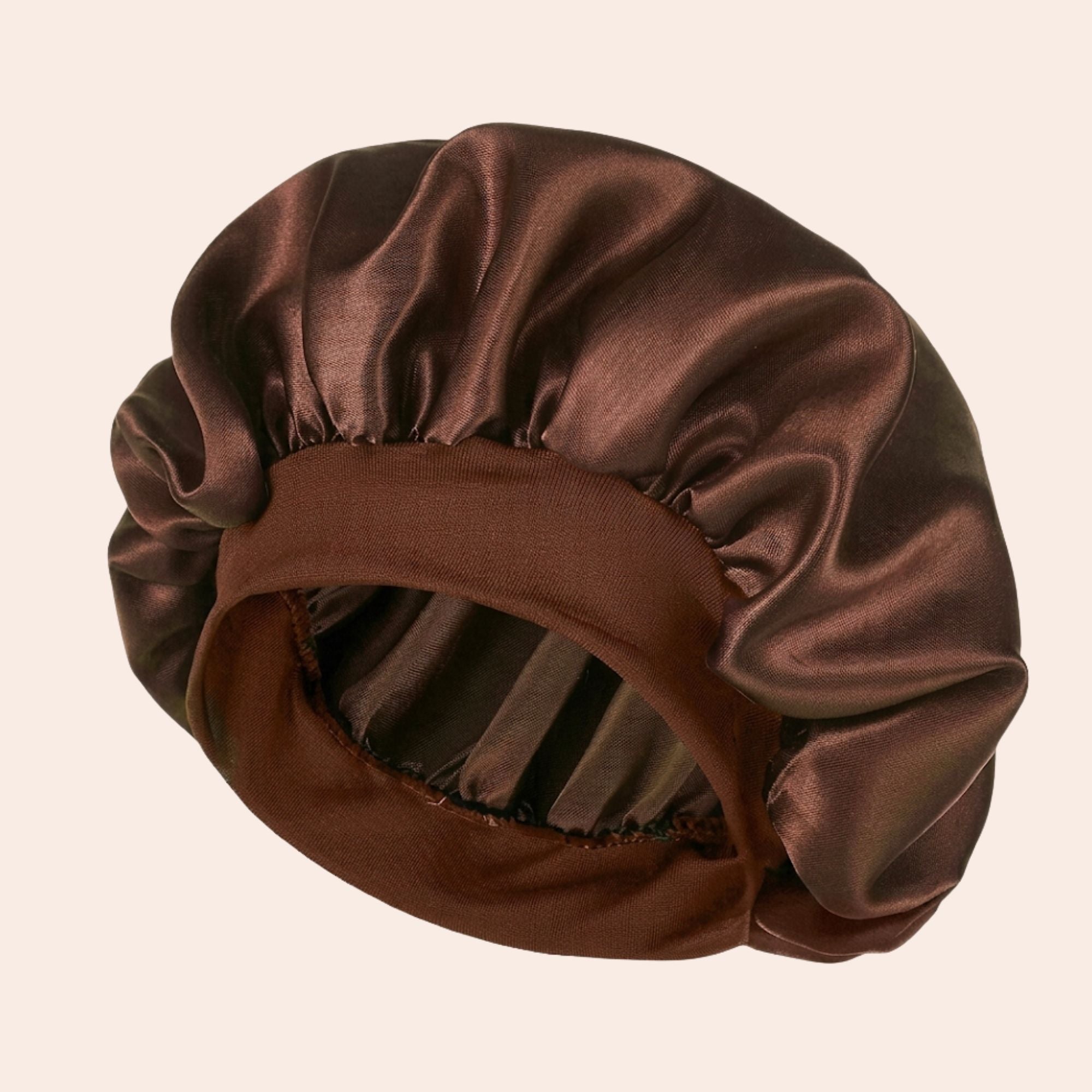 Siztaz satin bonnet_braun_brown