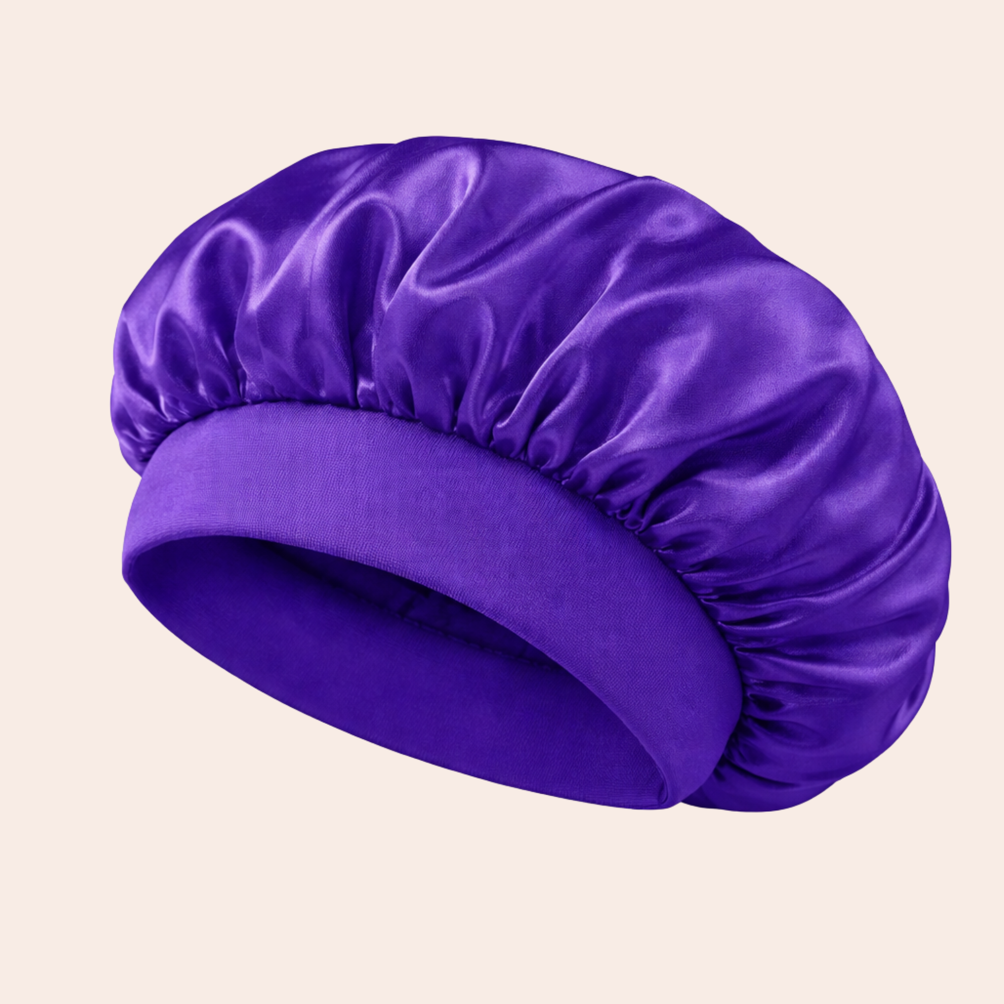Siztaz | satin bonnet violet