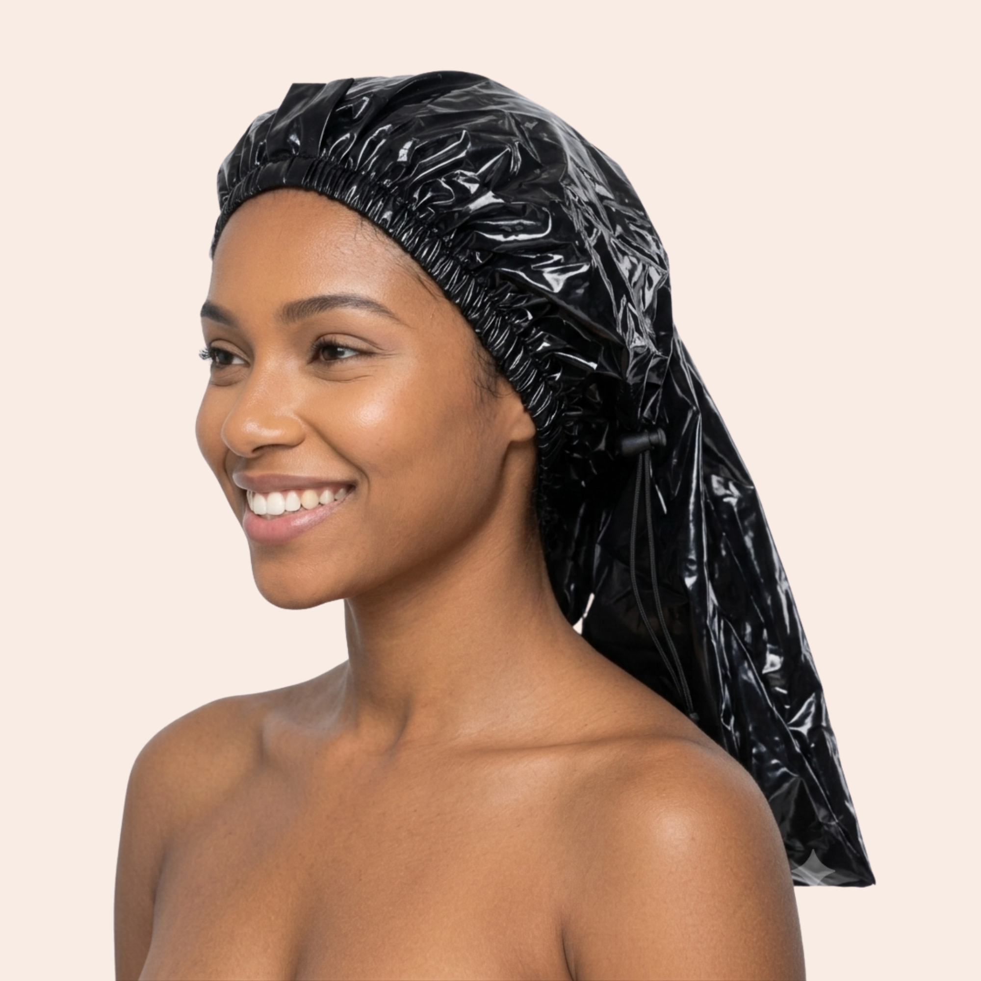 Extra lange Duschhaube für lange Haare, Braids & Locs