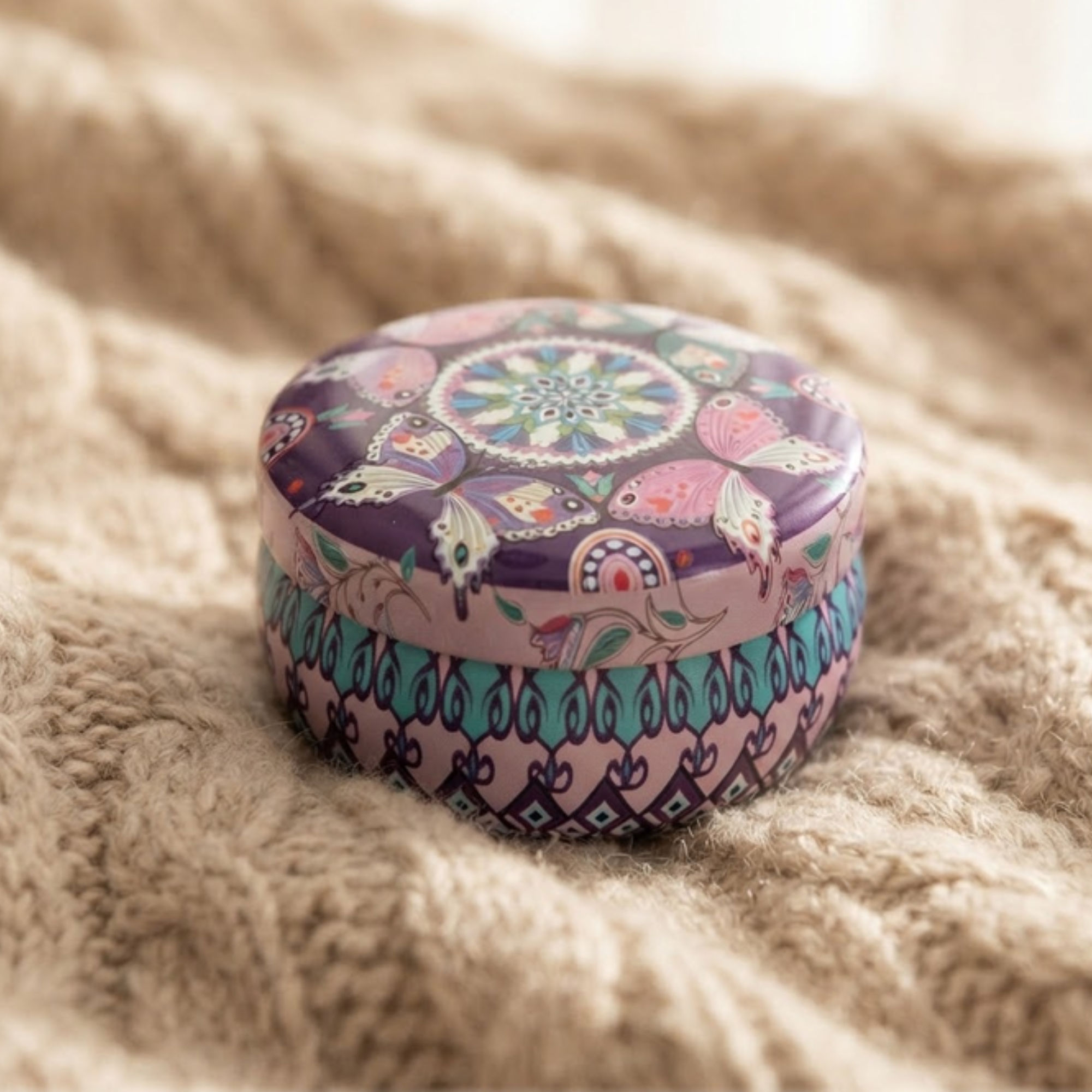 Siztaz scented candle_bluebell_cozy