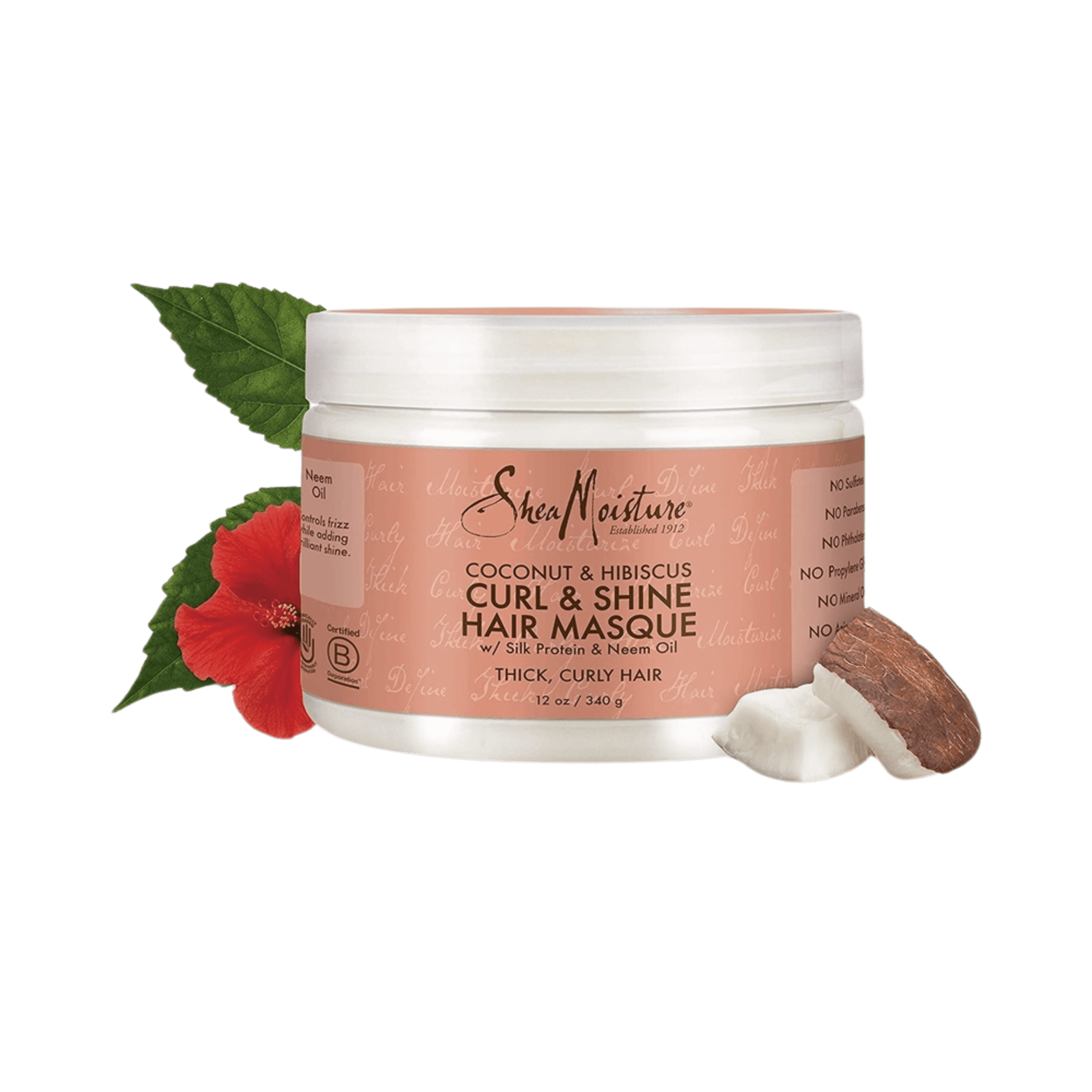 sheamoisture Coconut & Hibiscus Curl & Shine masque